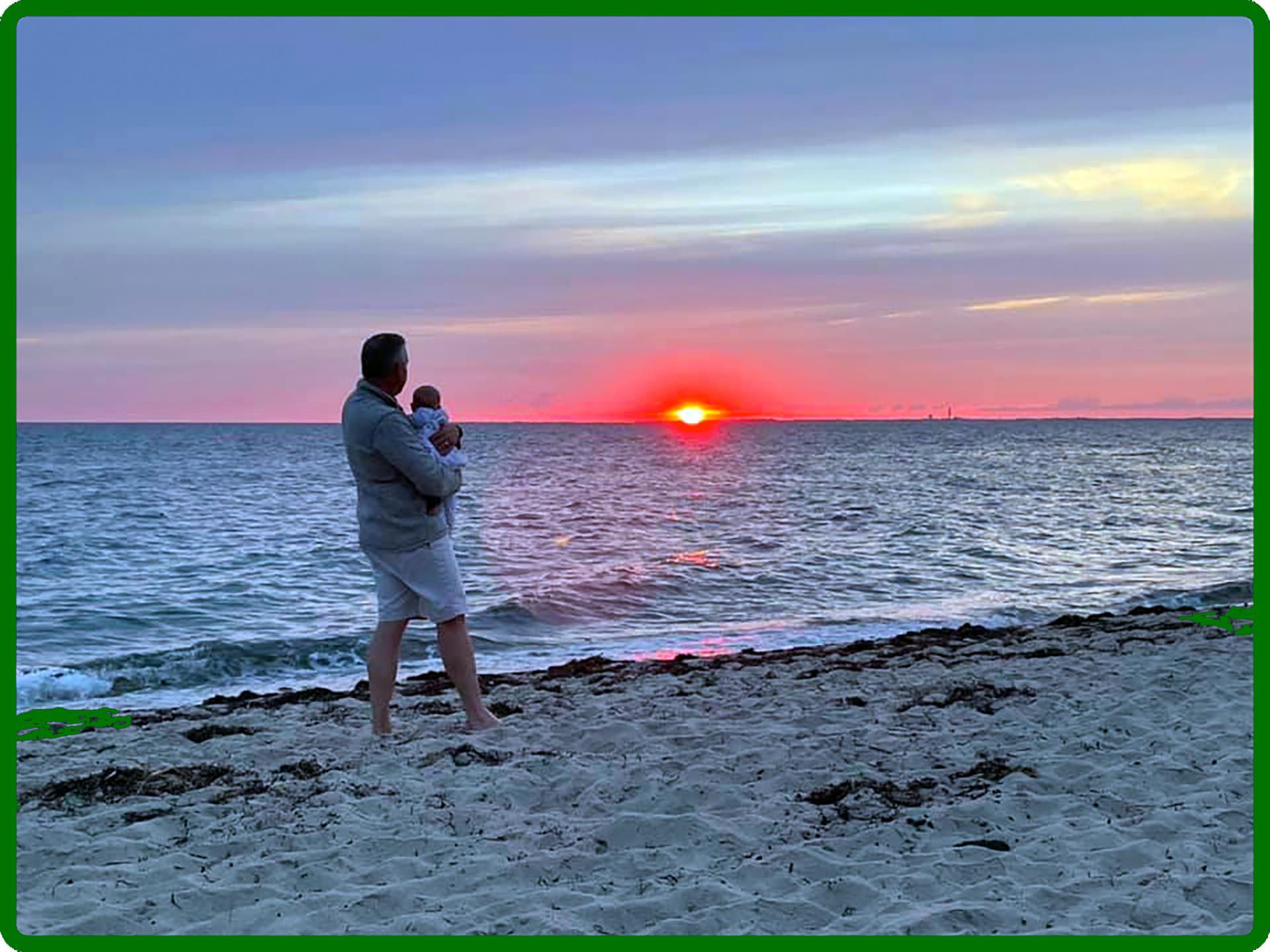 Greg, Willa, Sunset