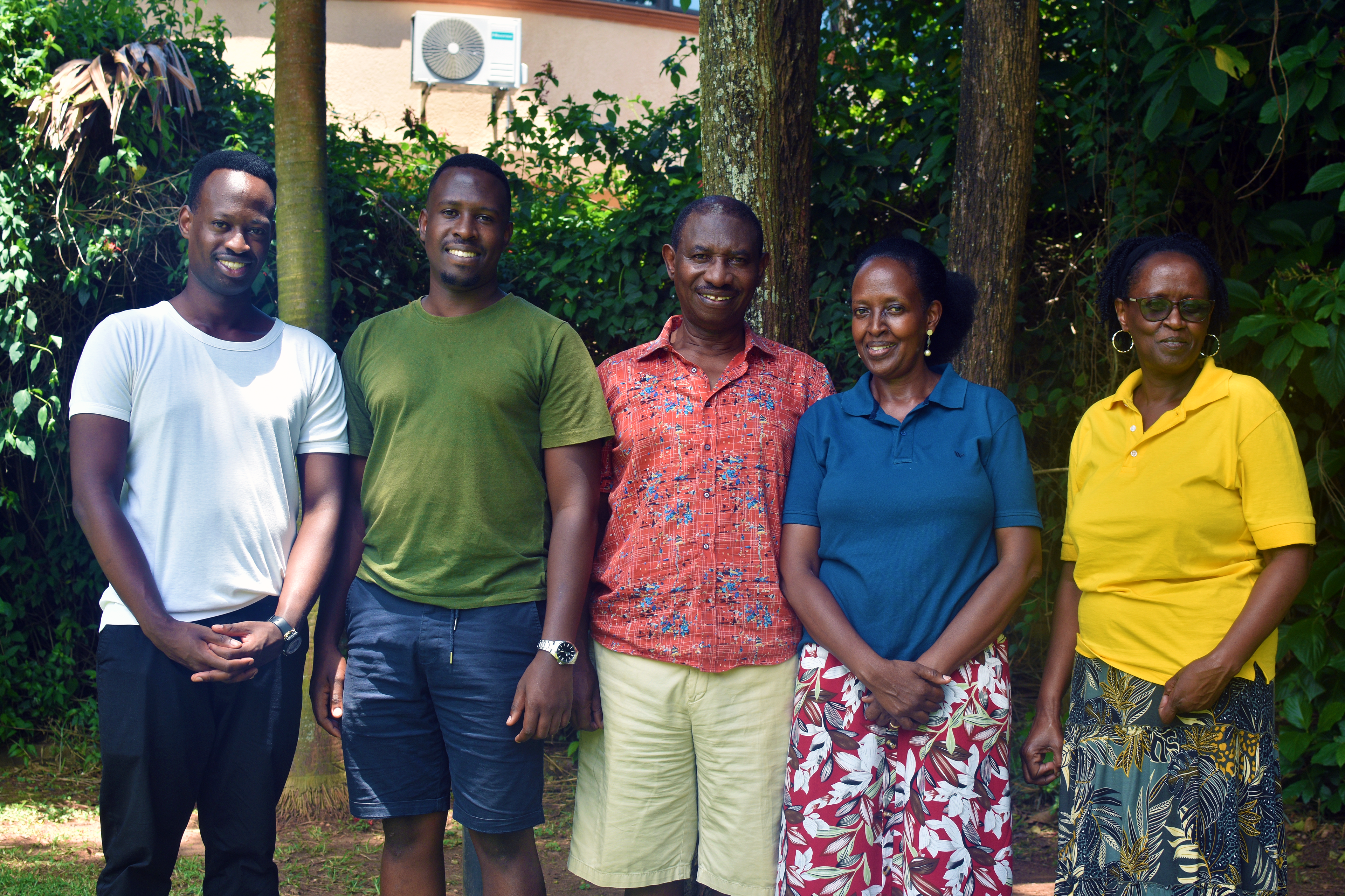 Kaze, Daudi, Sam, Barbara, and Lydia