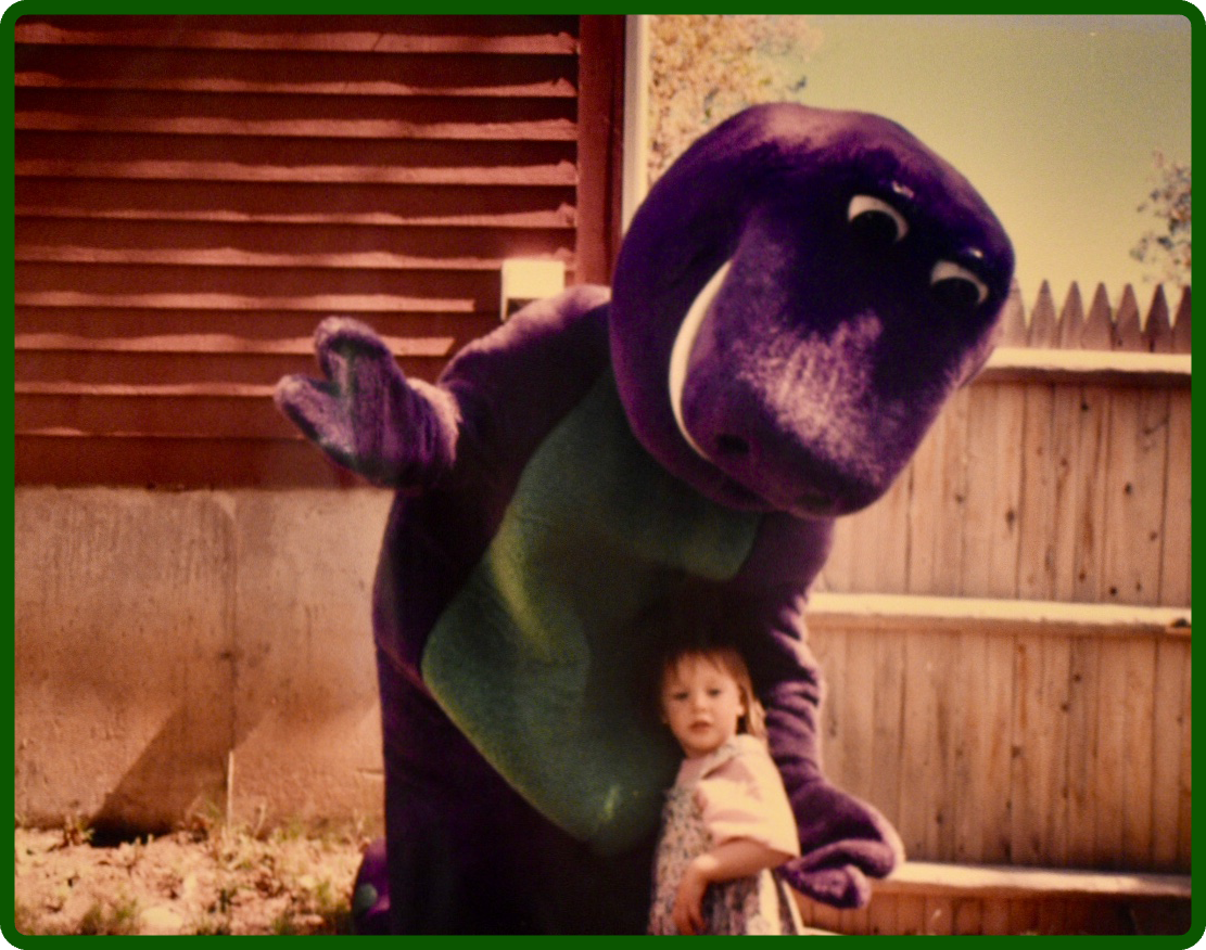 Caroline With Barney