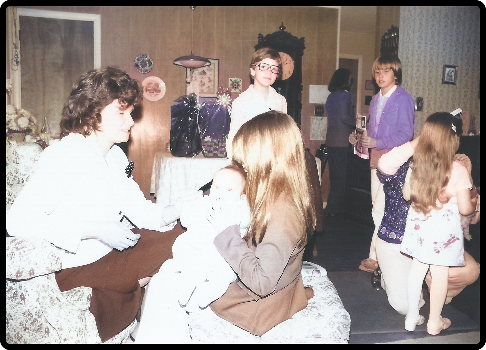 Toni, David, Michael, and girls