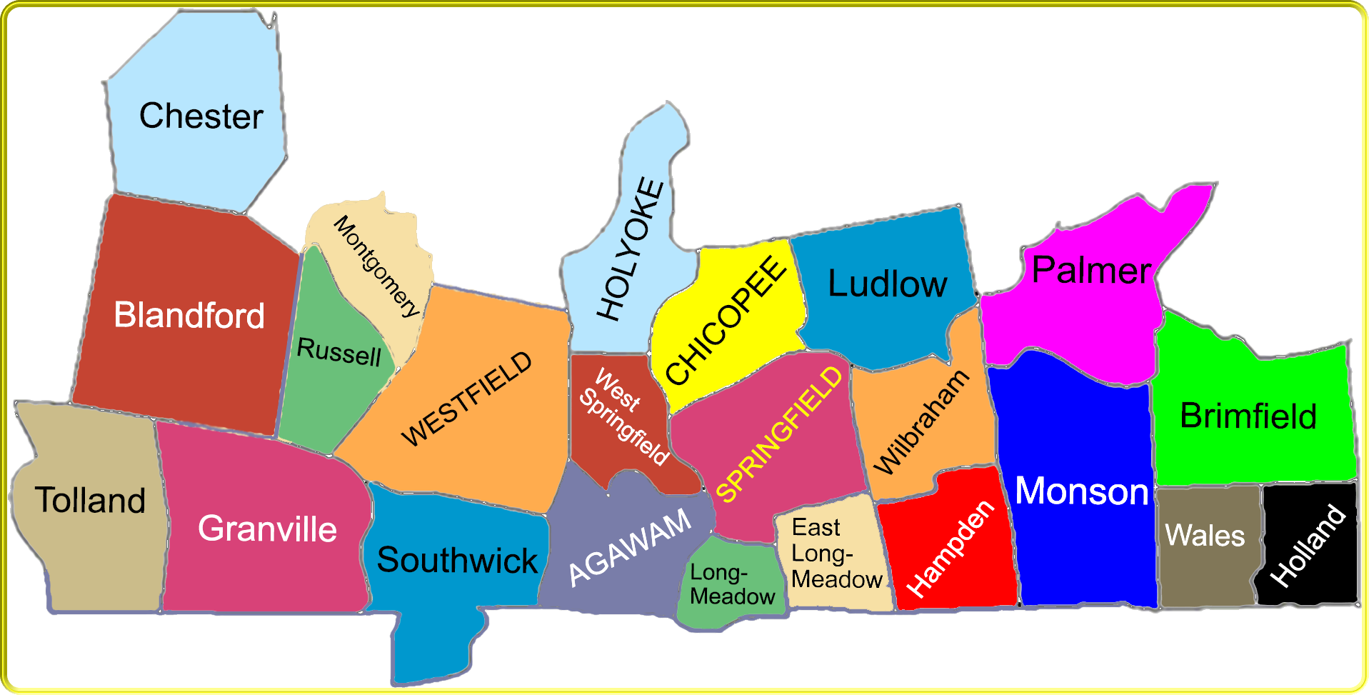 Towns of Hampden County