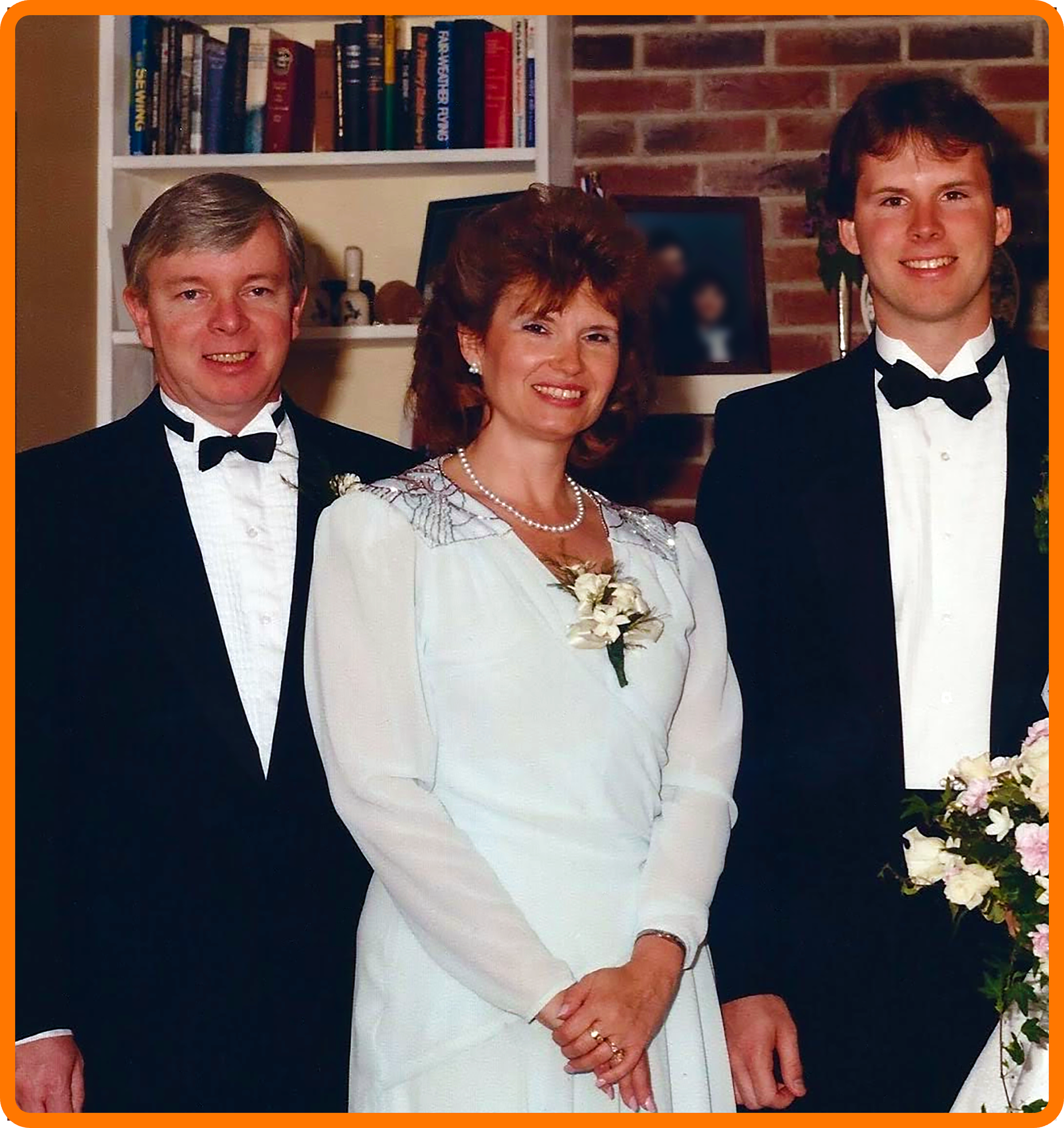 Wedding in Plattsburgh, 1985