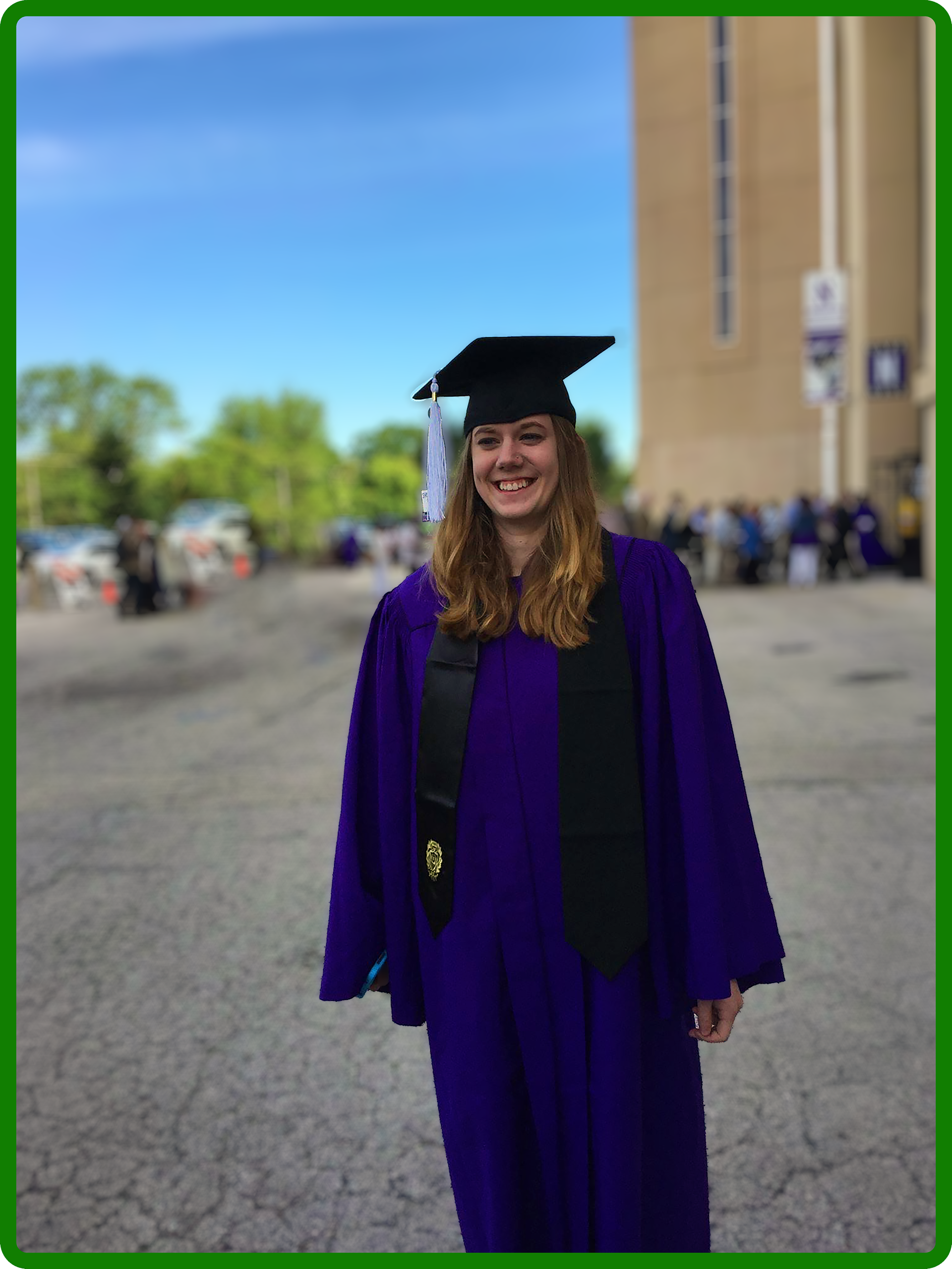 Annie Graduating from Northwestern