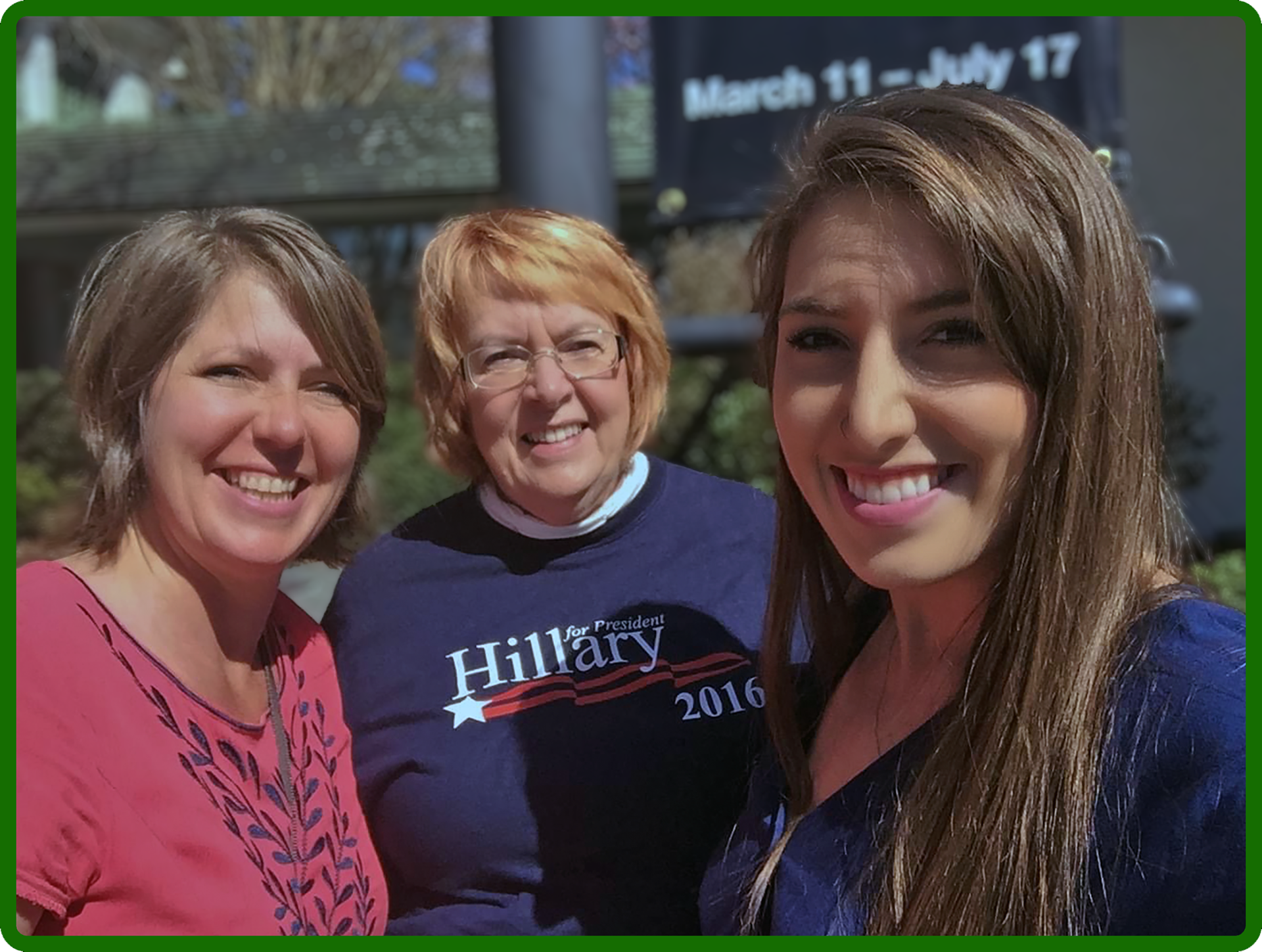Shari, Dorothy, and Jade