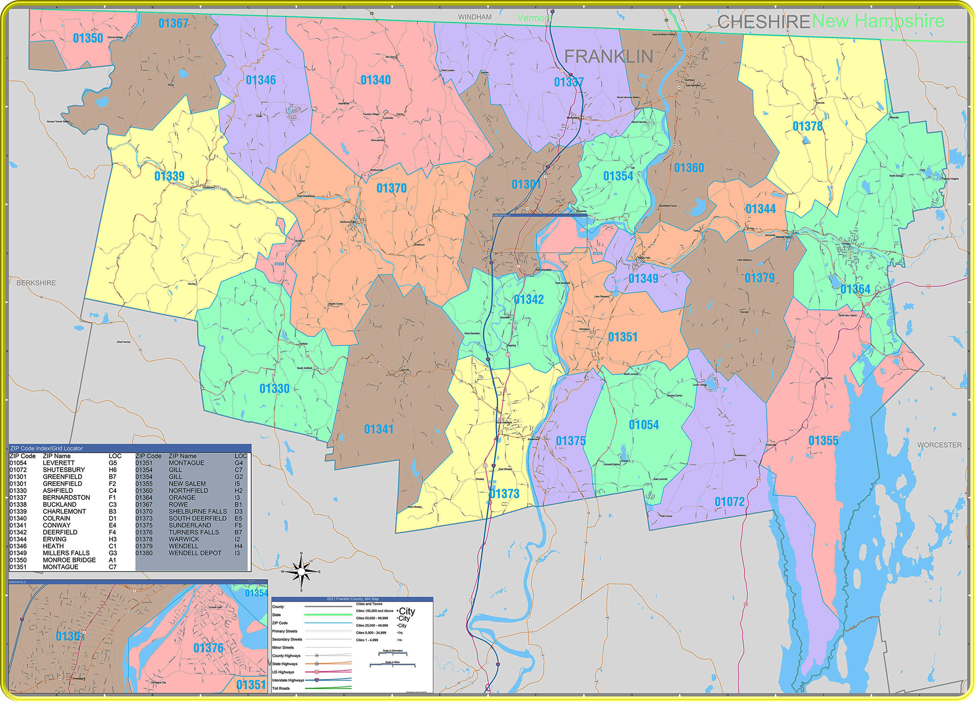 Franklin County Zip Codes