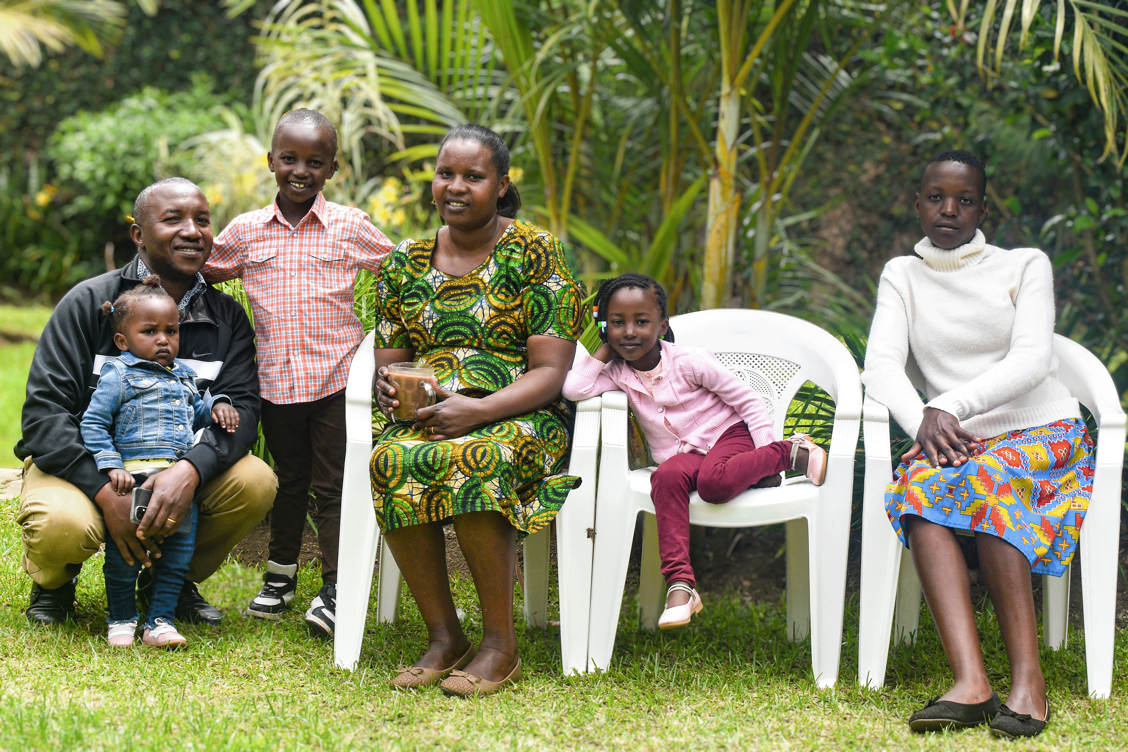 Mann, Penny, and family