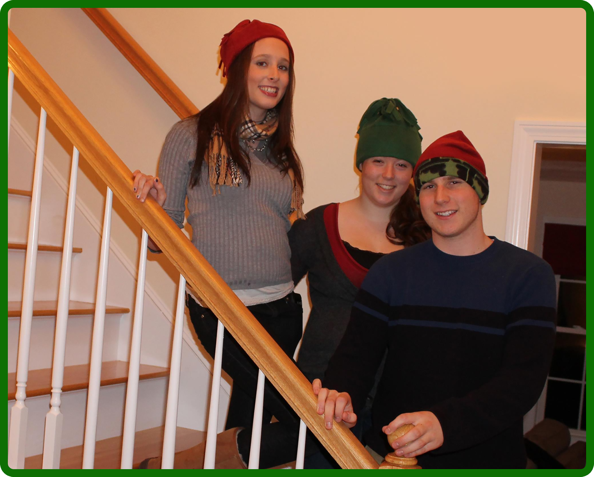 Caroline, Tricia, and Geoff