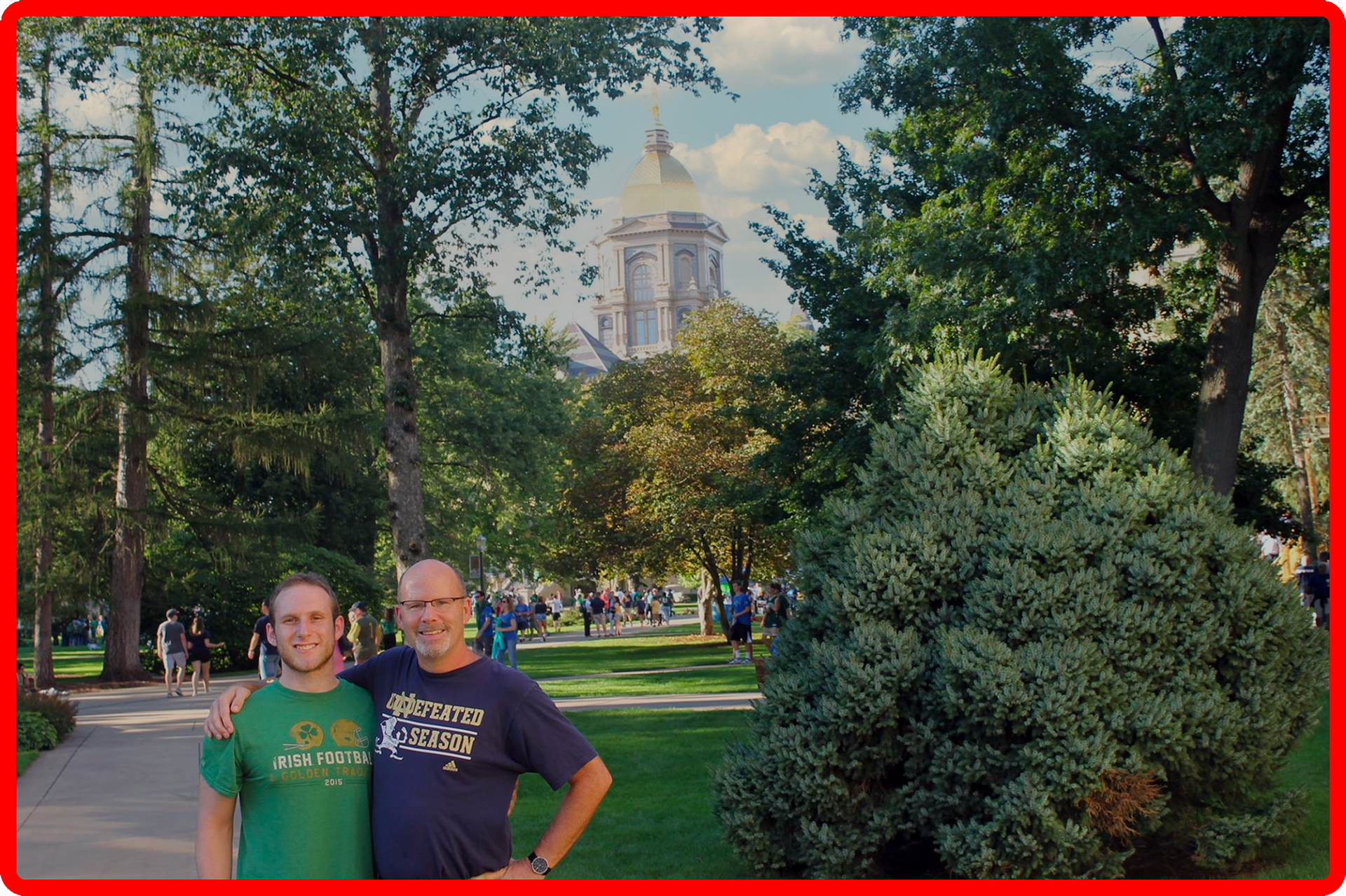 In Front of the Dome