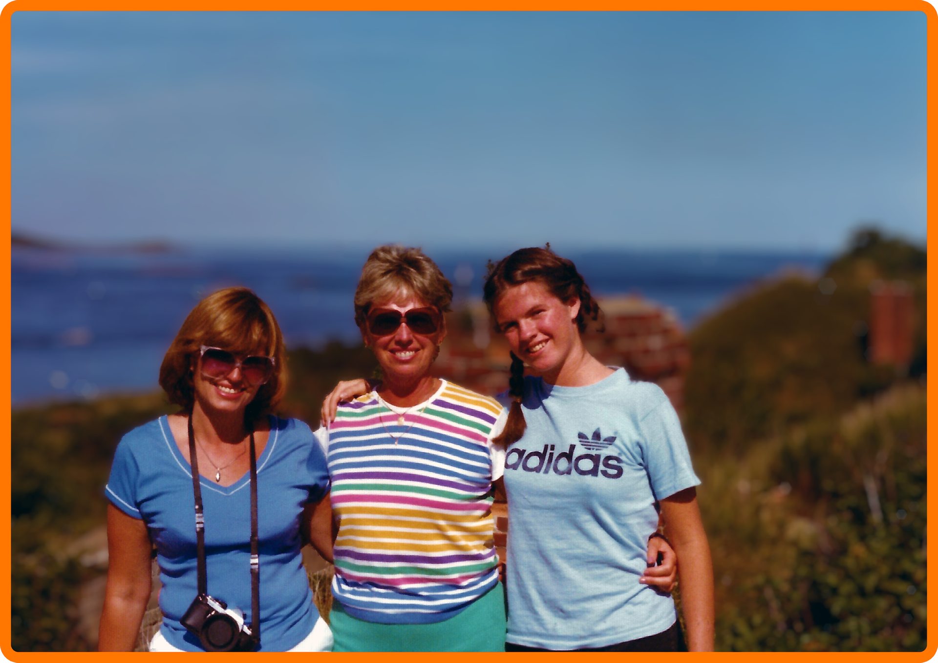With Betty and Janet Wiseman