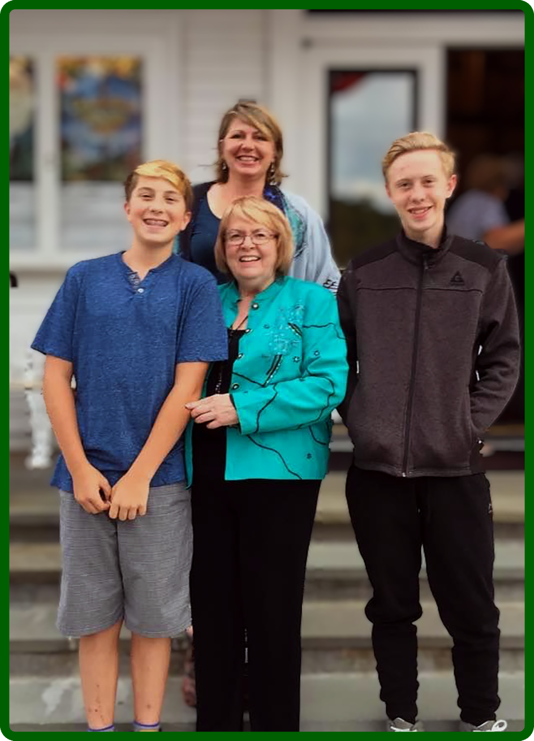 Devon, Shari, Dorothy, and Andrew