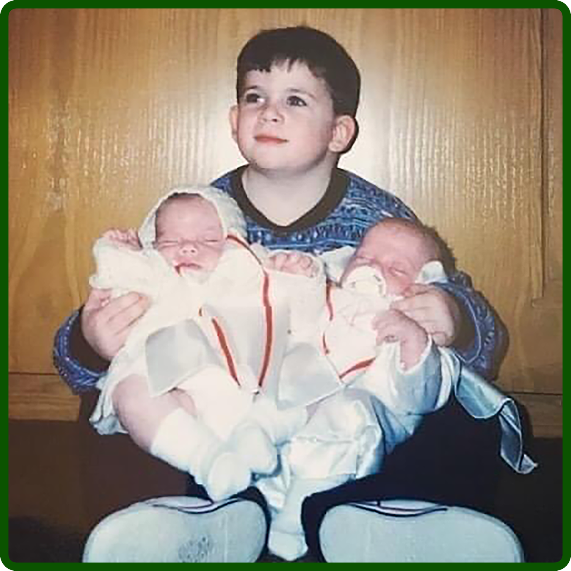 Kevin with Twins