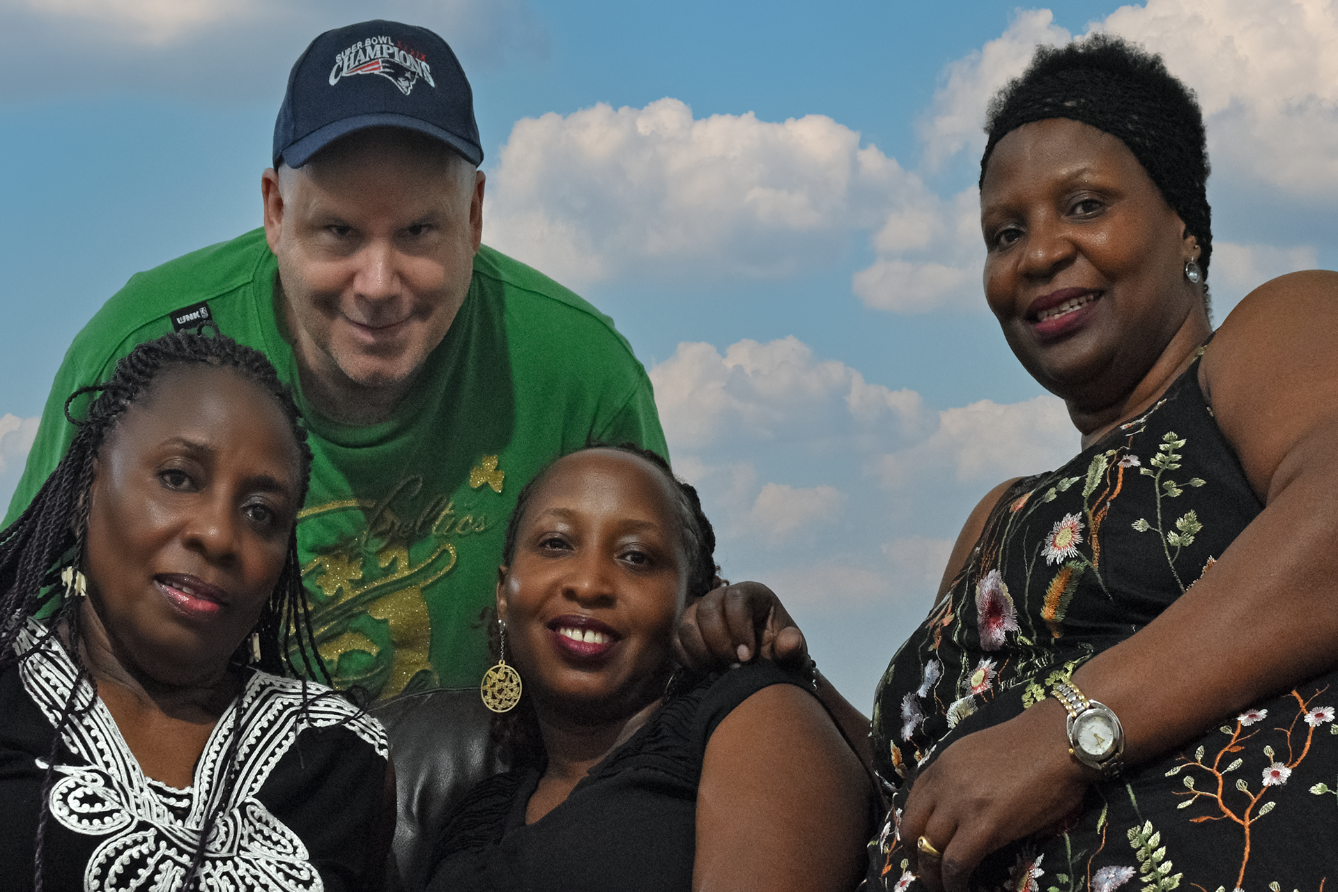 Hope, Geoff, Kami, and Flo