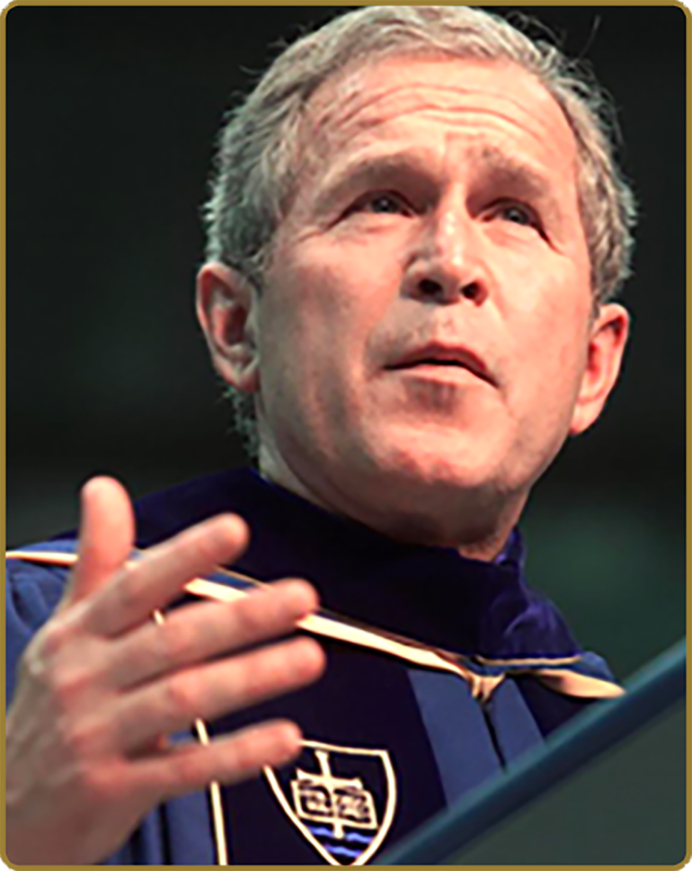 GW Bush Commencement
