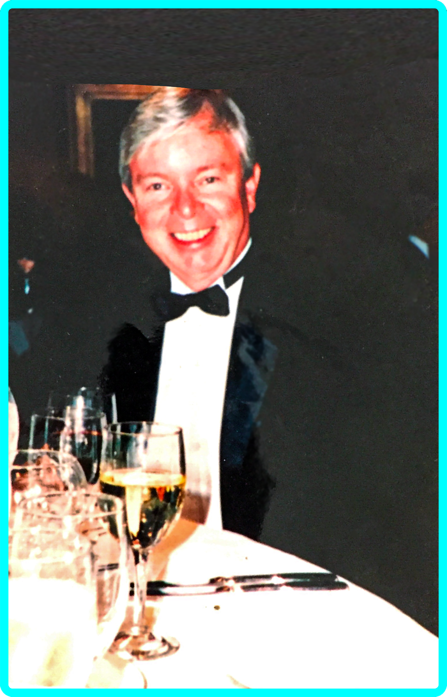 Dad at Formal Dinner