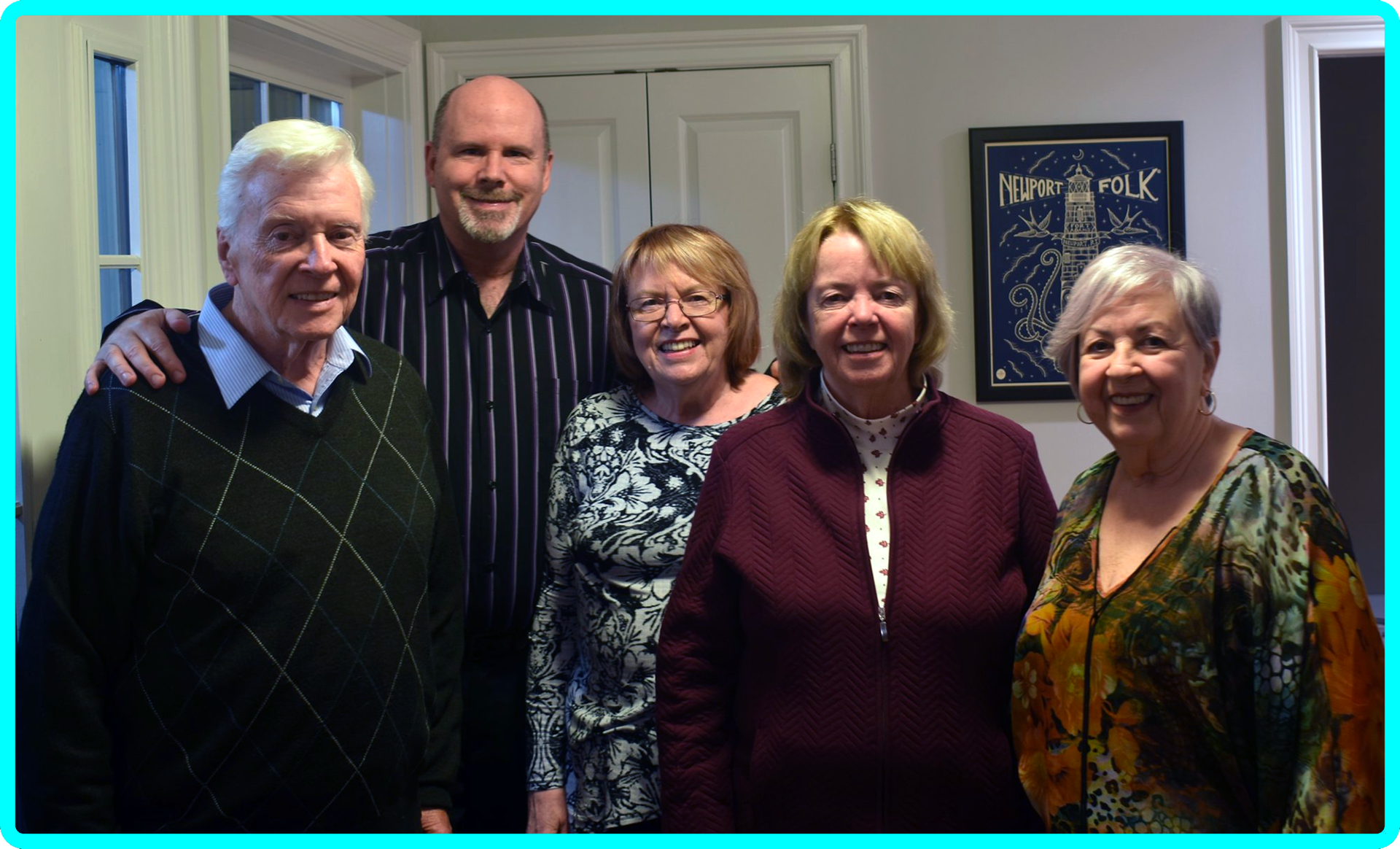Geoff with Uncle and Aunts