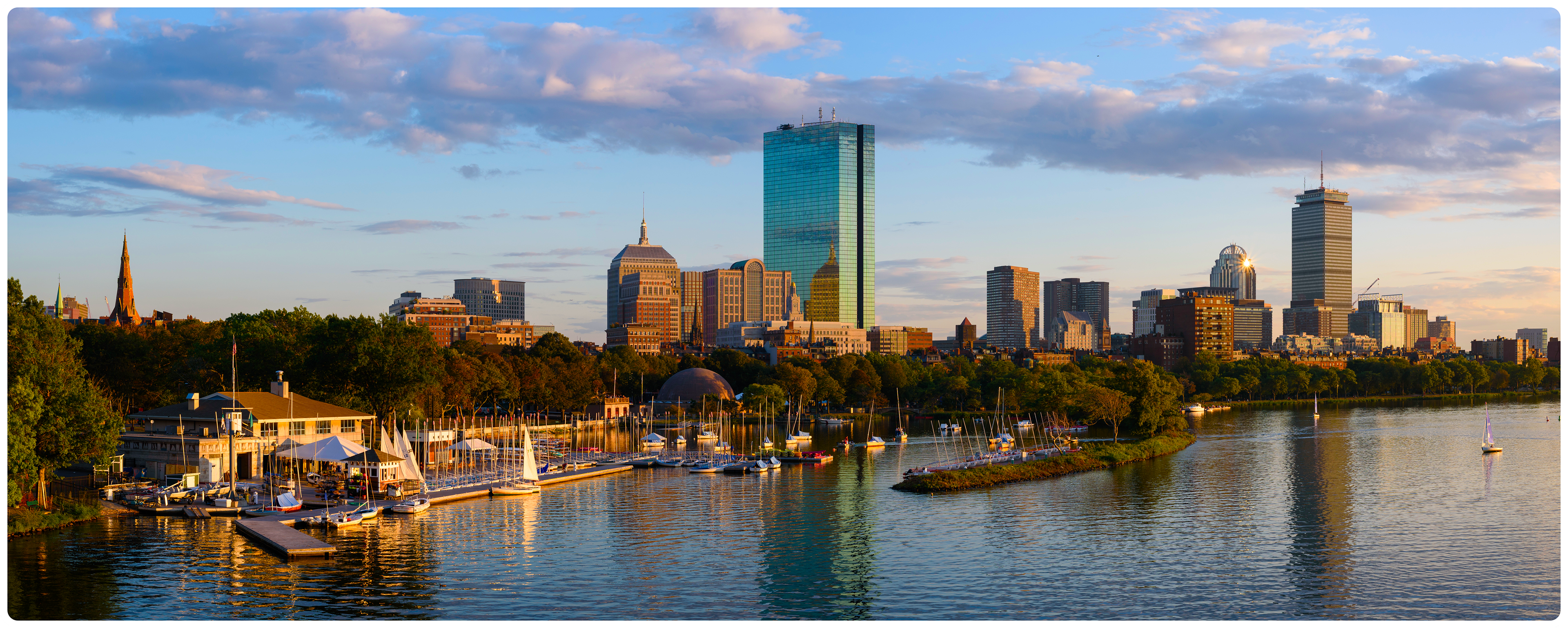 Skyline from Longfellow Bridge