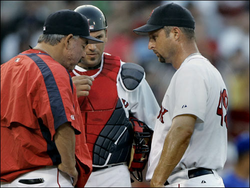 Al with Tim Wakefield