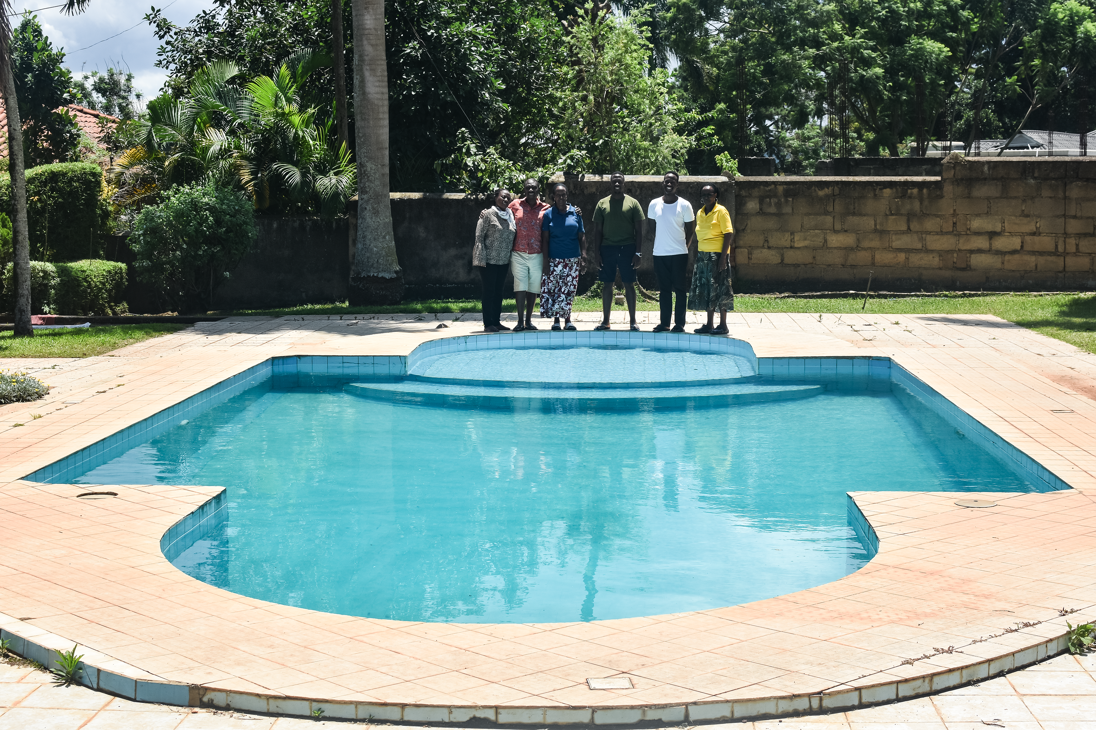 Hope, Sam, Barbara, Daudi, Kaze, and Lydia