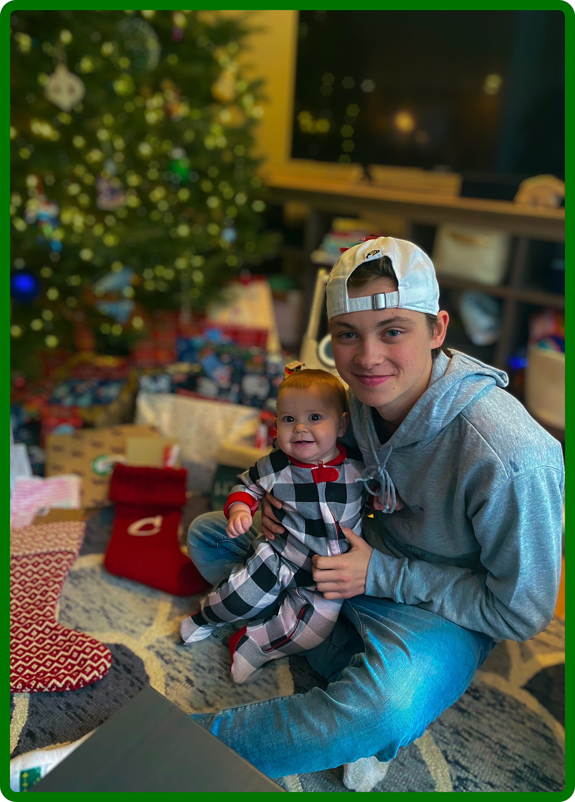 Willa and Colin Christmas 2021