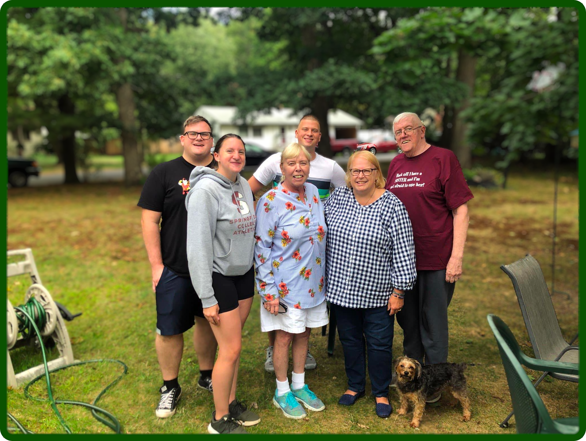 John's Family with Aunt Stelly Grady Brunelle