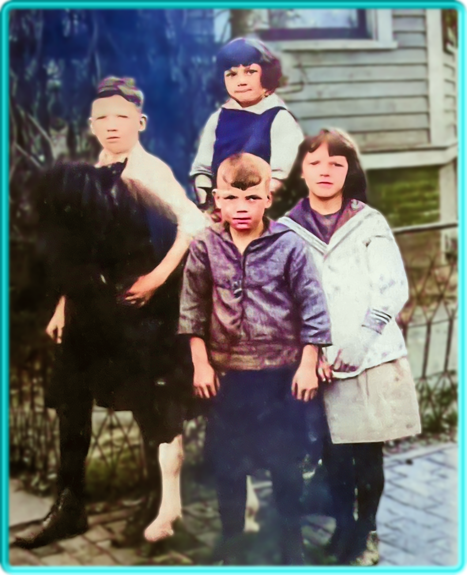 Grandma with her siblings
