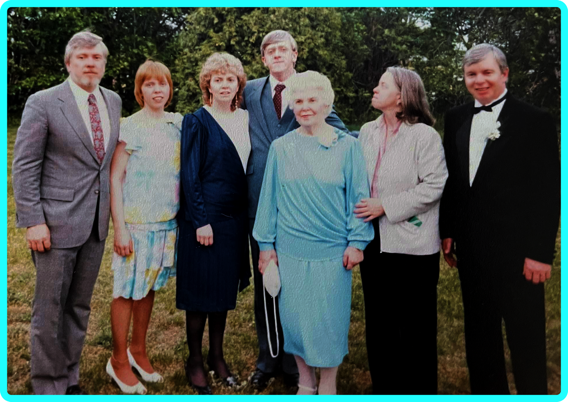 Billy, Stelly, Dorothy, John, Grandma, Kathy, Dad