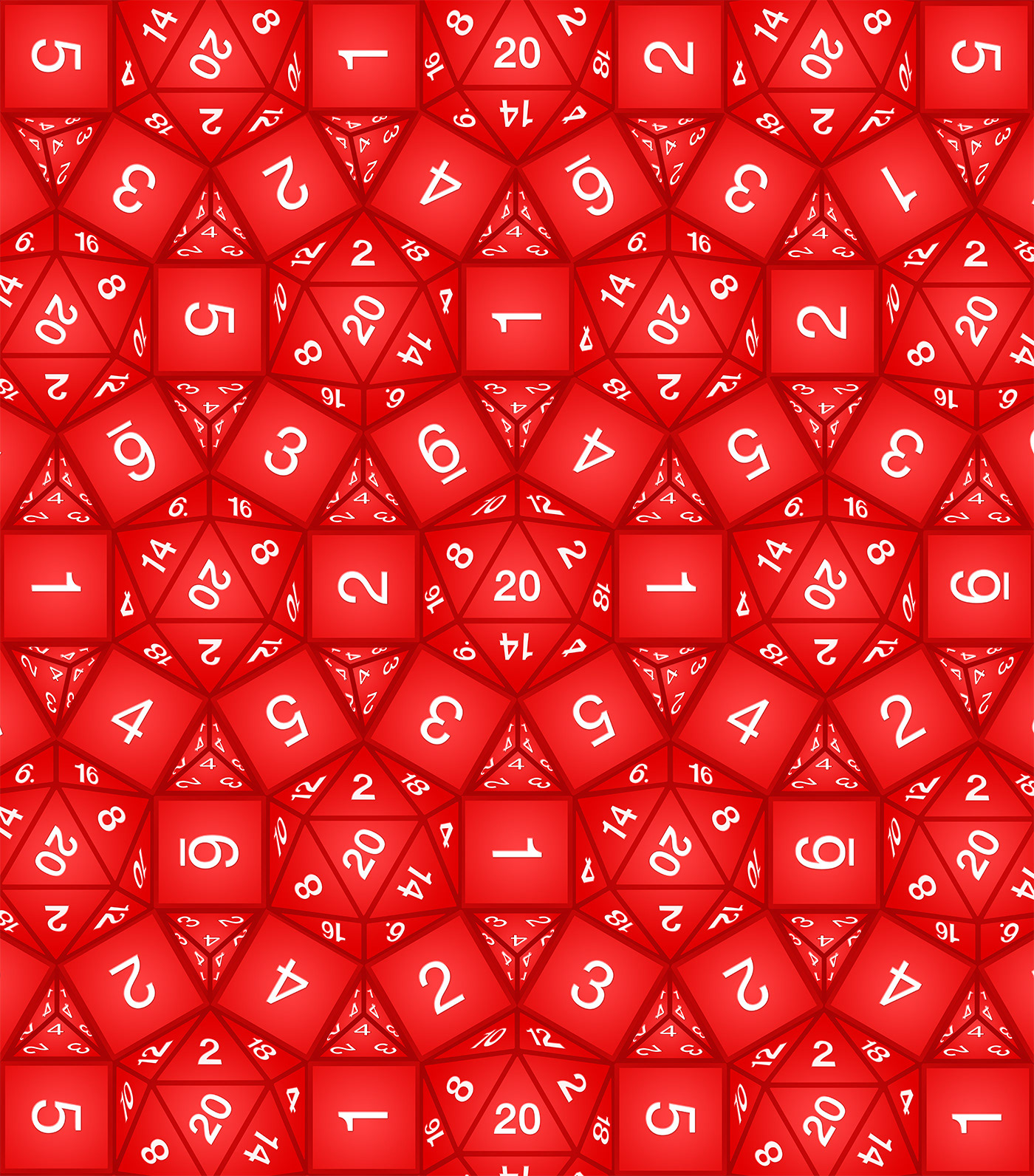Dice tessellation