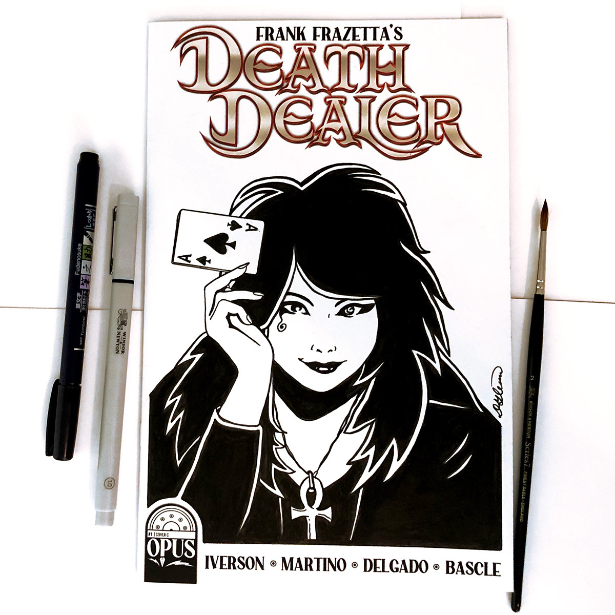 Death Dealer sketch cover