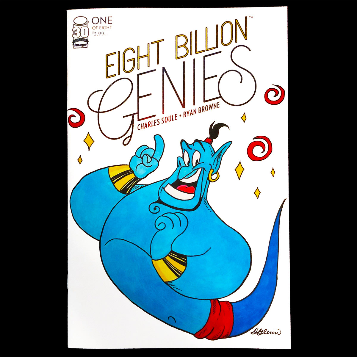 Eight Billion Genies sketch cover