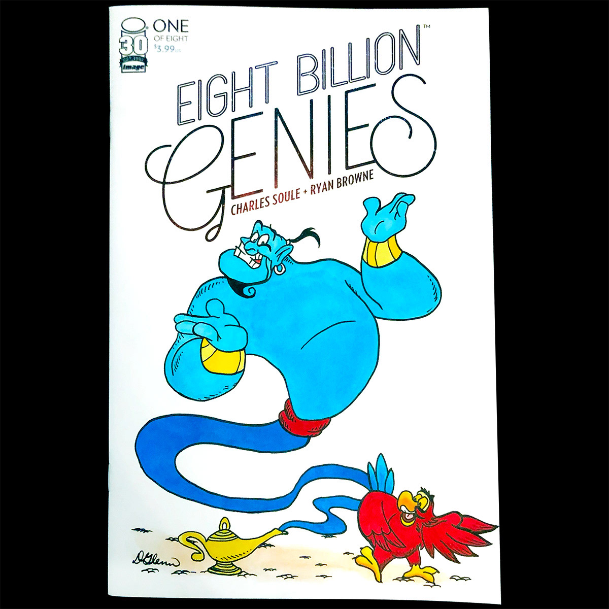 Eight Billion Genies sketch cover