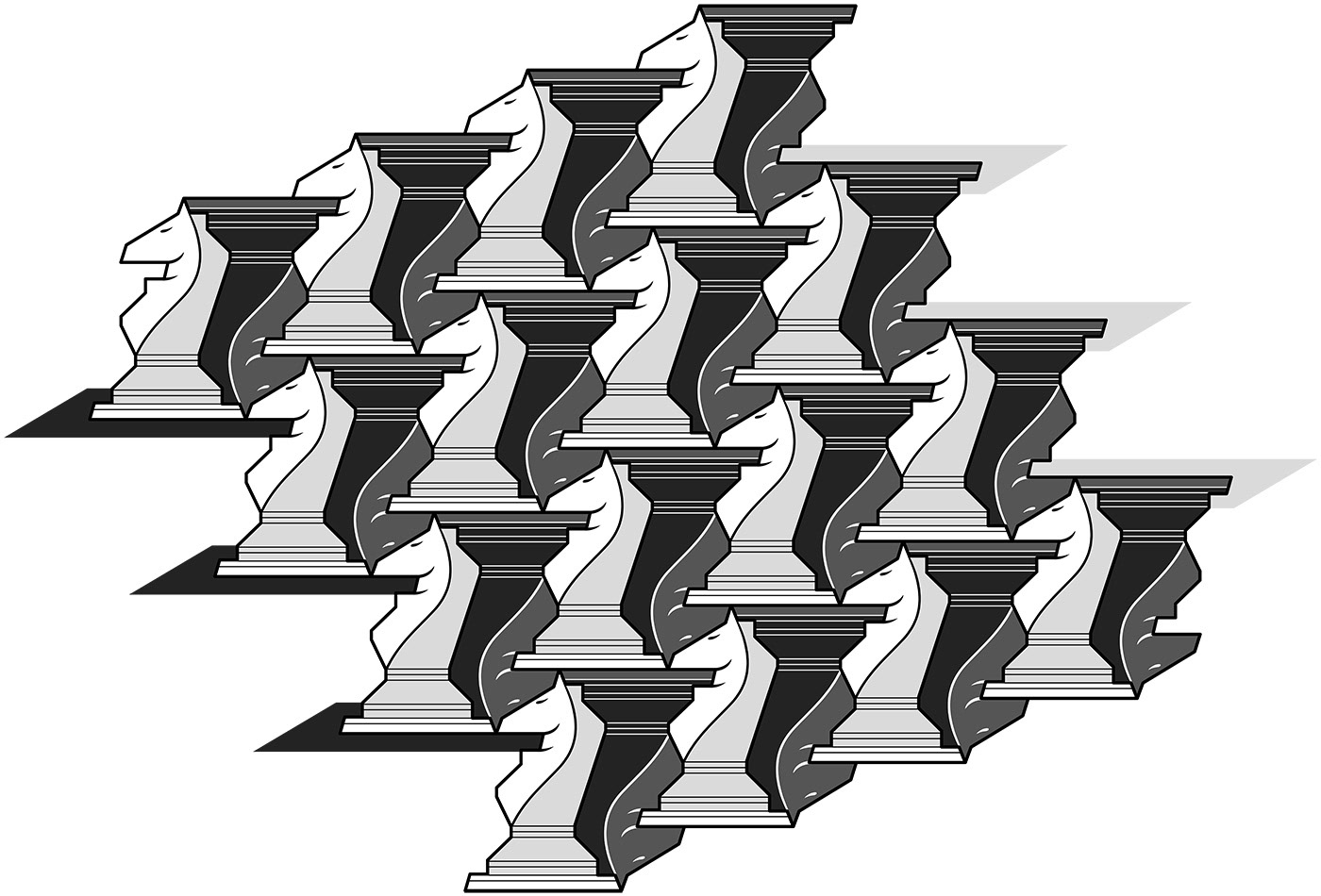 Chess tessellation
