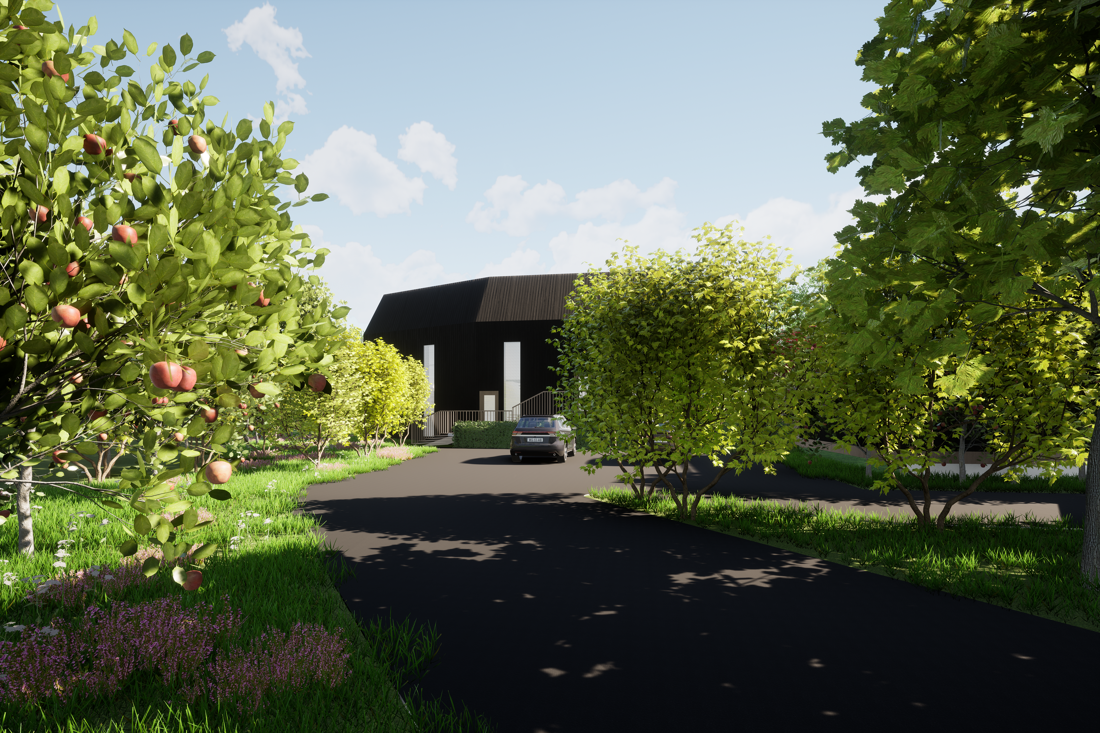 View of the Approach