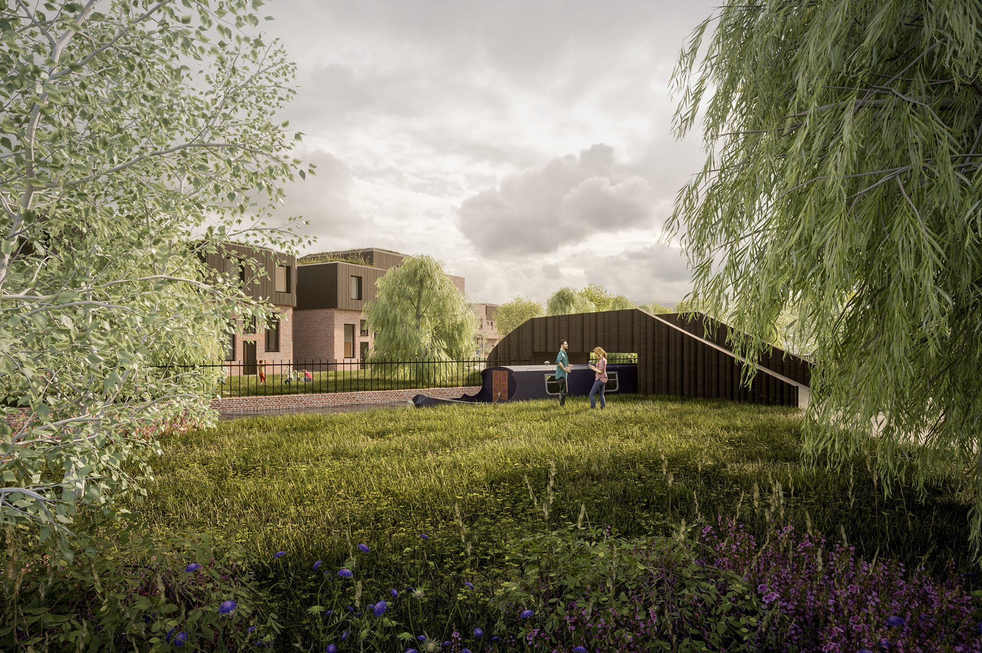 Reflection Garden / Community Area