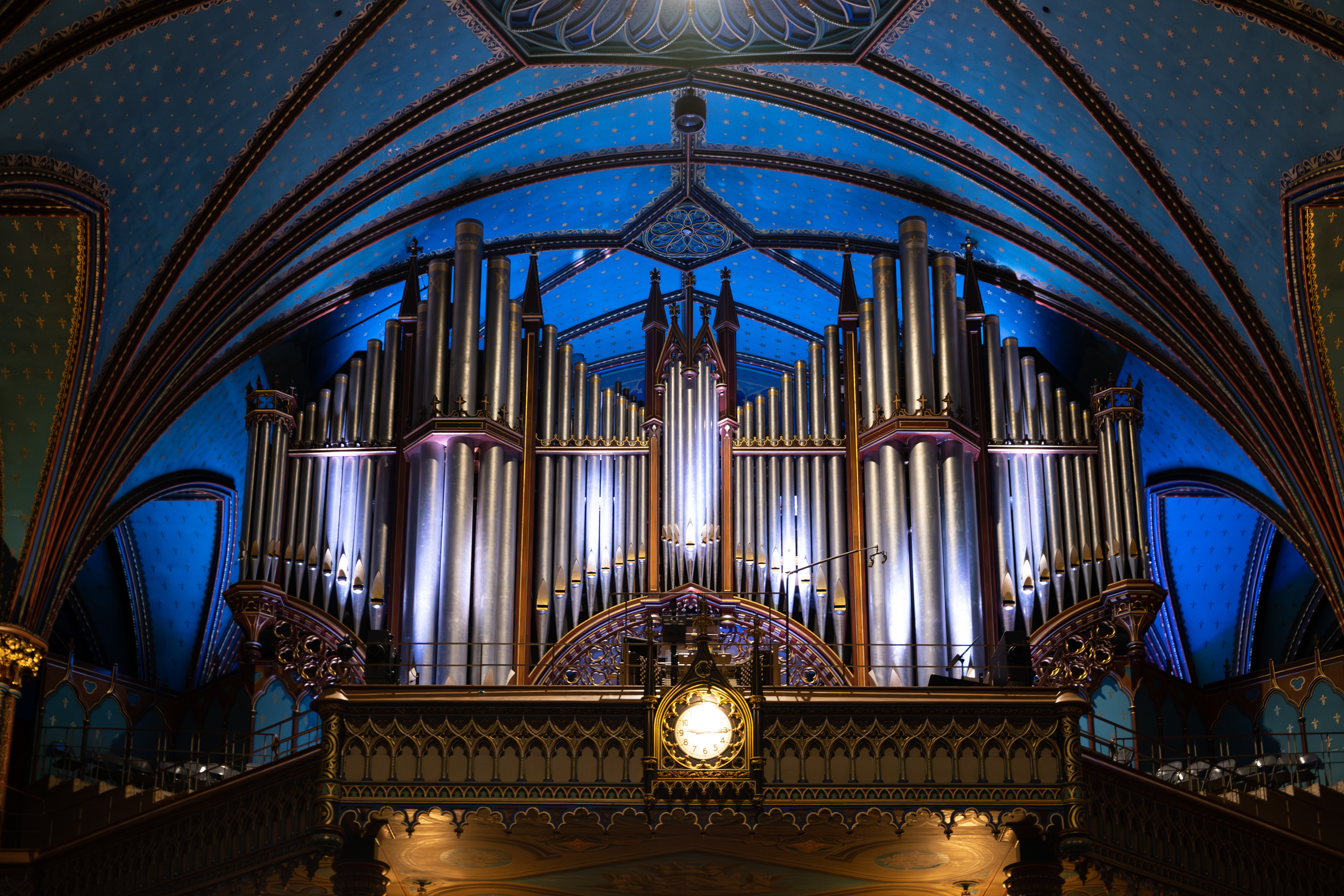 Notre Dame Basilica. Montreal. Organ.