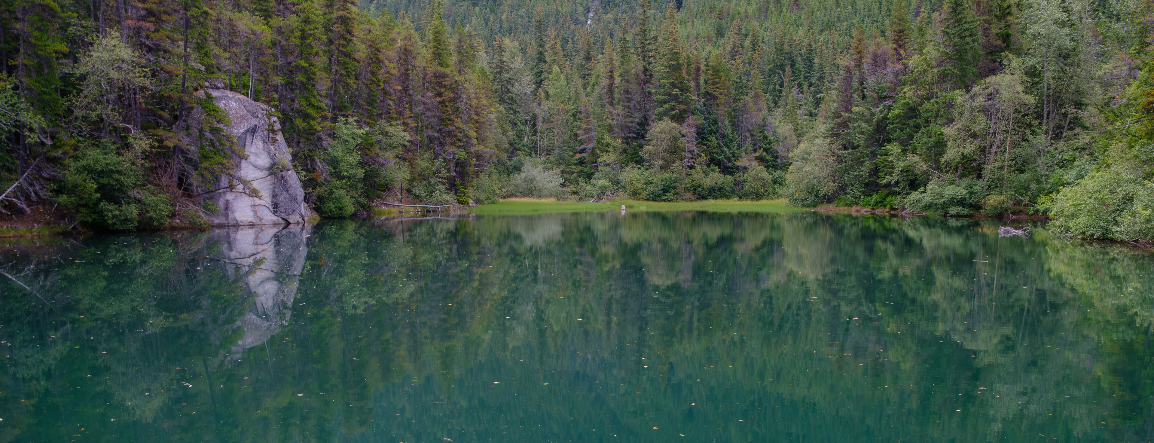 Dewey reservoir. Skagway. Alaska.