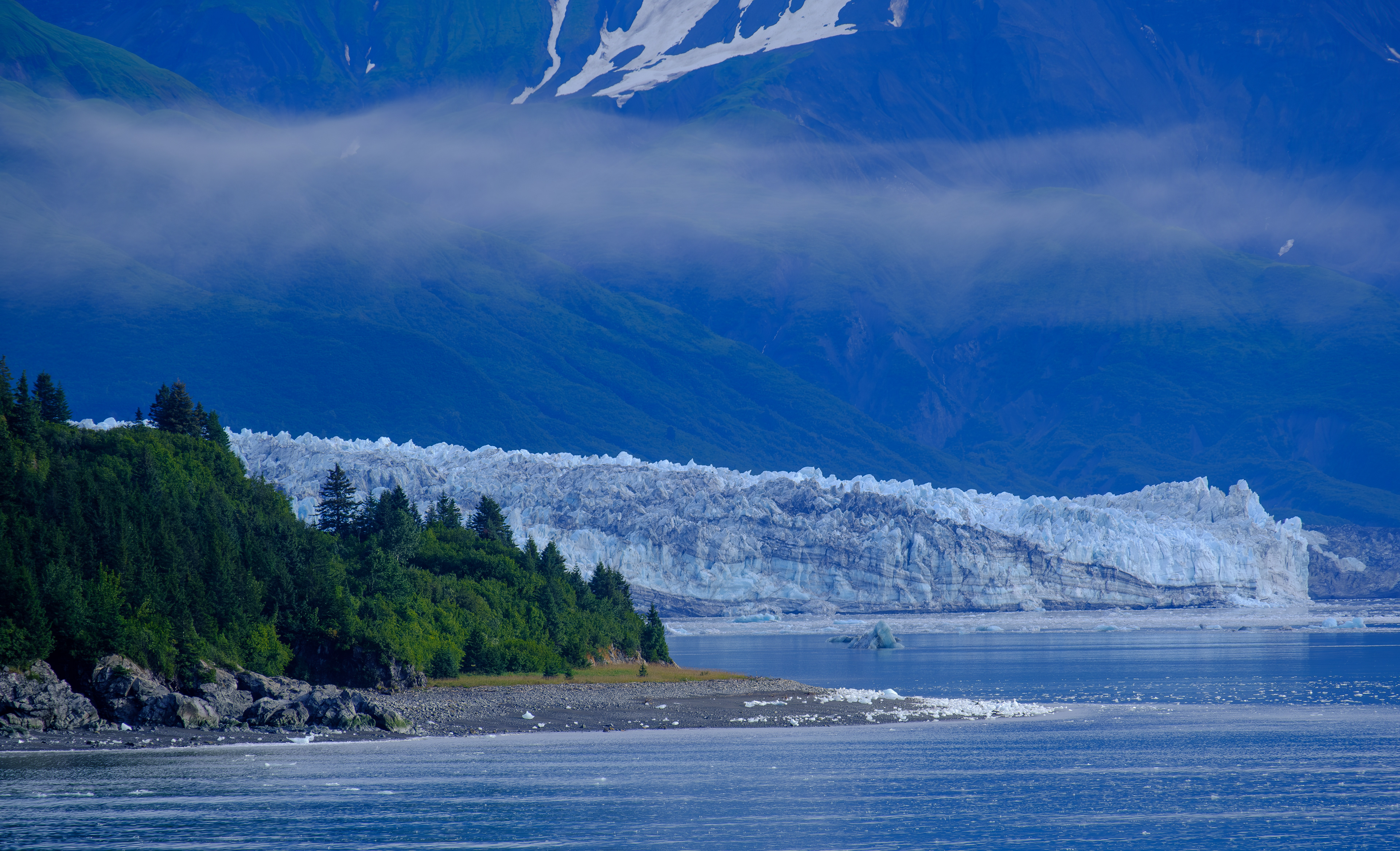 Hubbard Glacier. Alaska. USA.