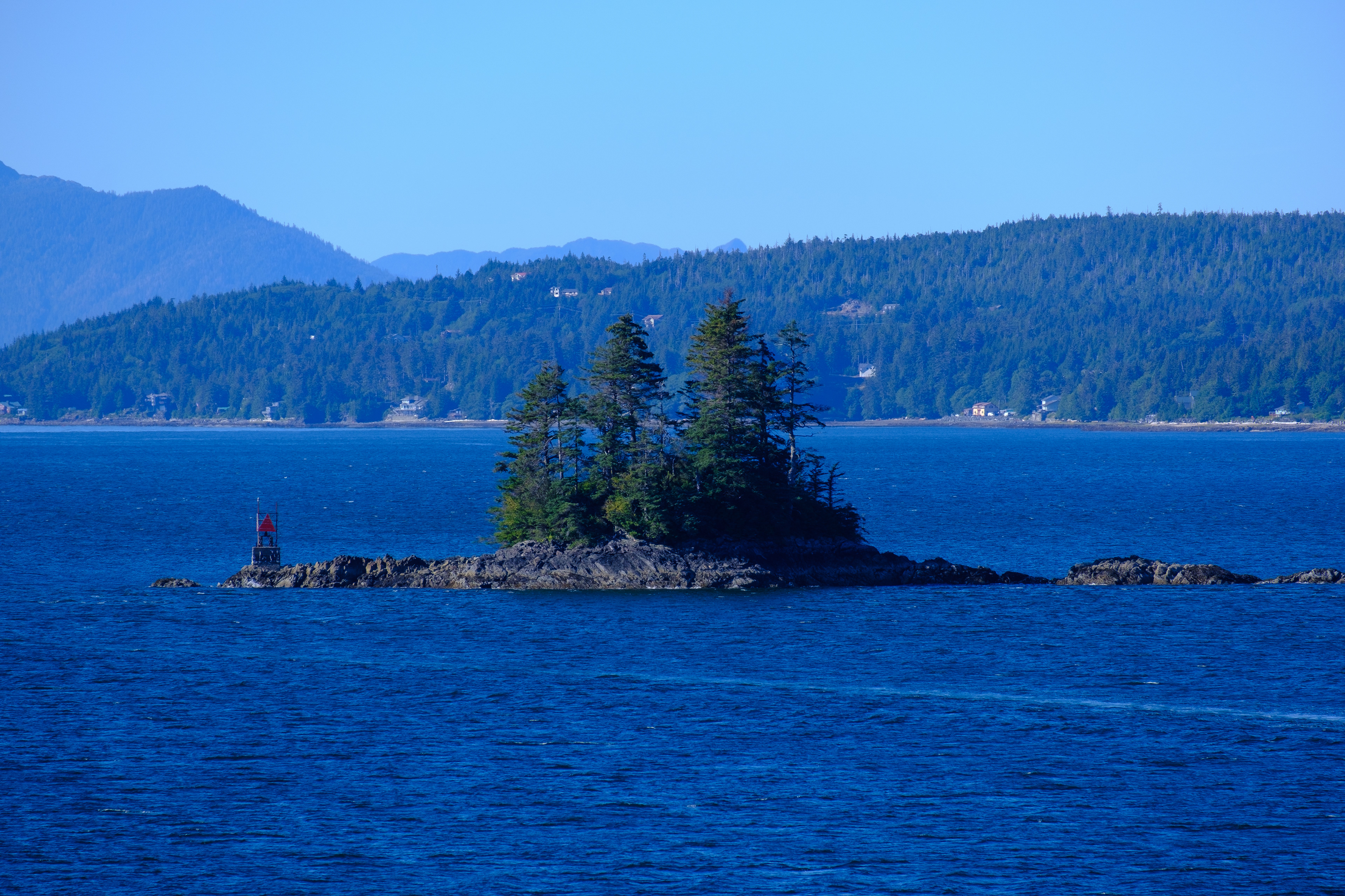 Ketchican. Alaska. Islands.