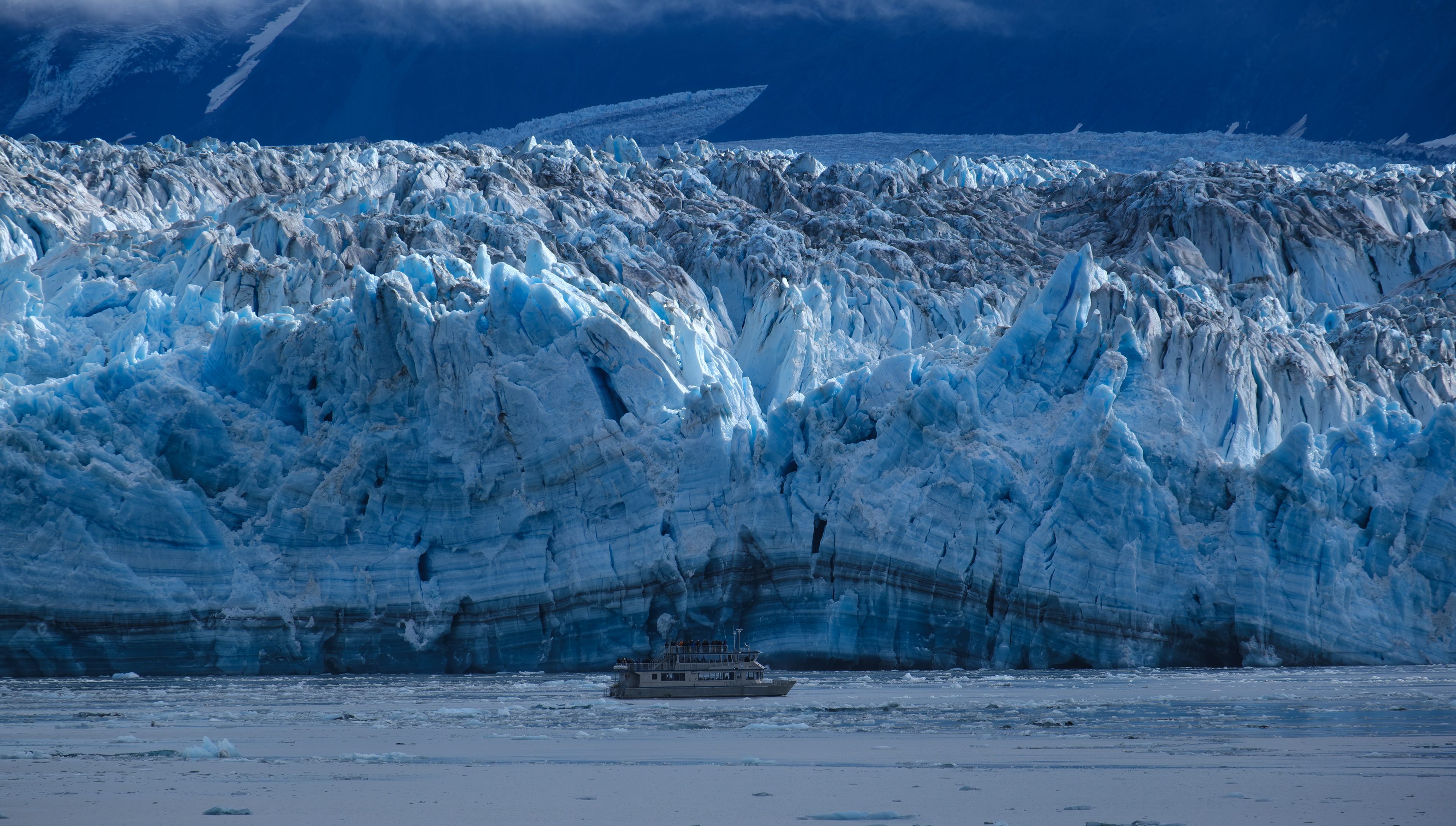 Hubbard Glacier. Alaska. USA.