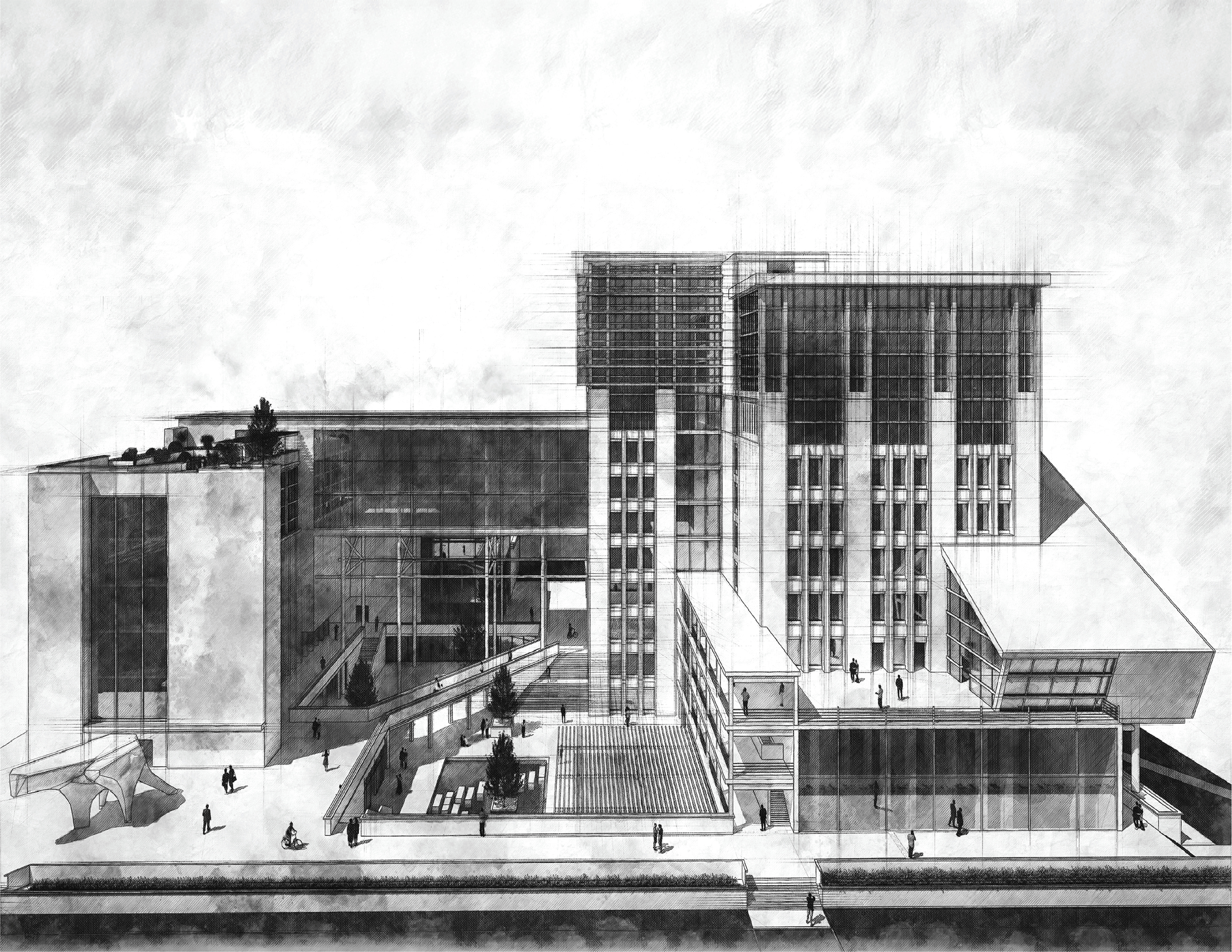 North Elevation Perspective