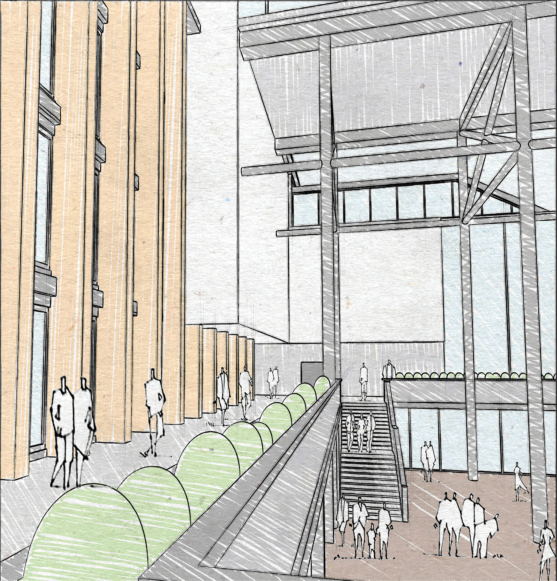 Art Building Sketch