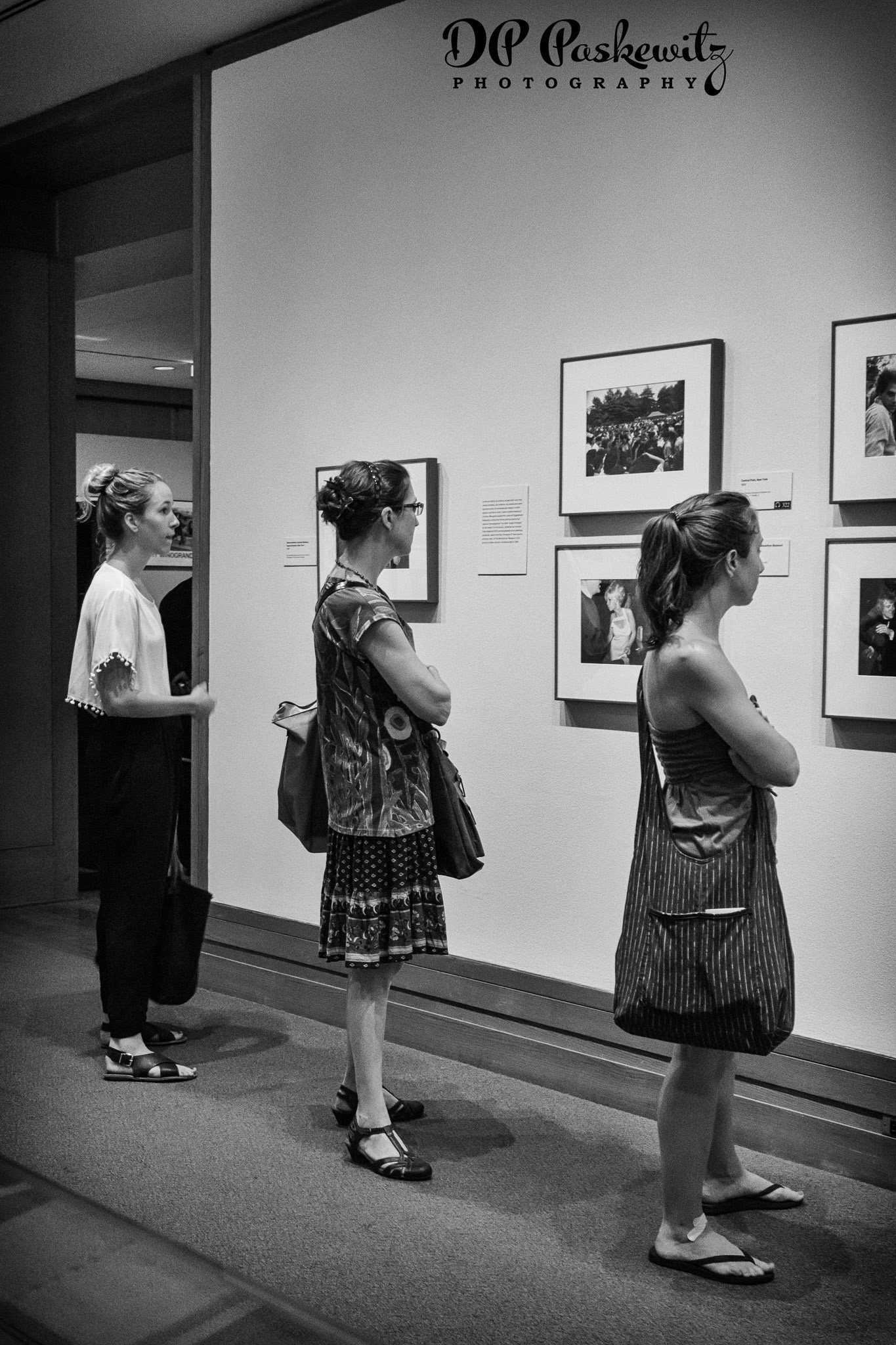 If You Didn't Take the Picture, You Weren't There - Garry Winogrand: Unknown women view photographs at the Garry Winogrand exhibit, Metropolitan Museum of Art, Manhattan. New York City, NY, 2014