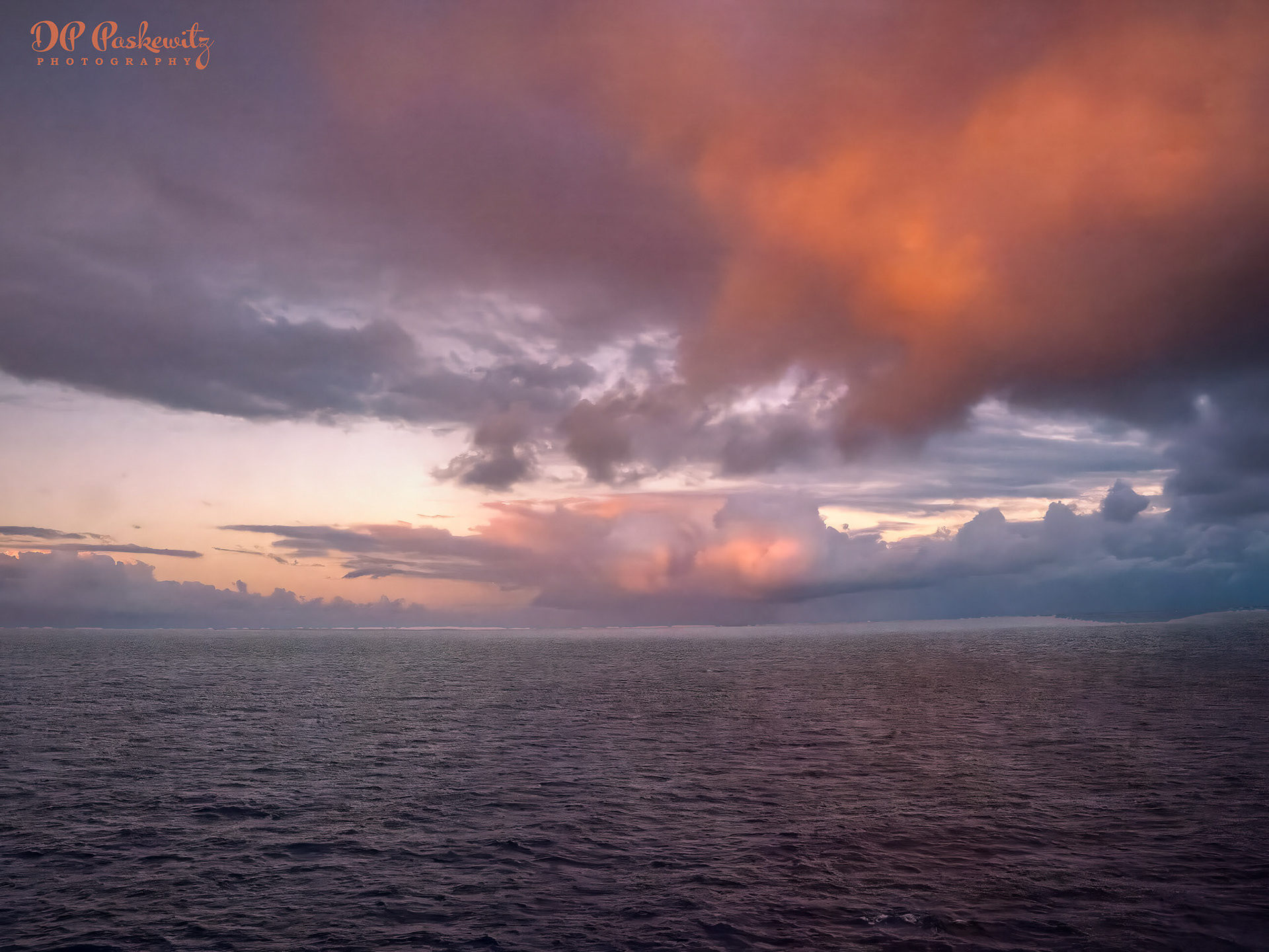 Bahamian Sunrise: At Sea Enroute Princess Cays, 2023