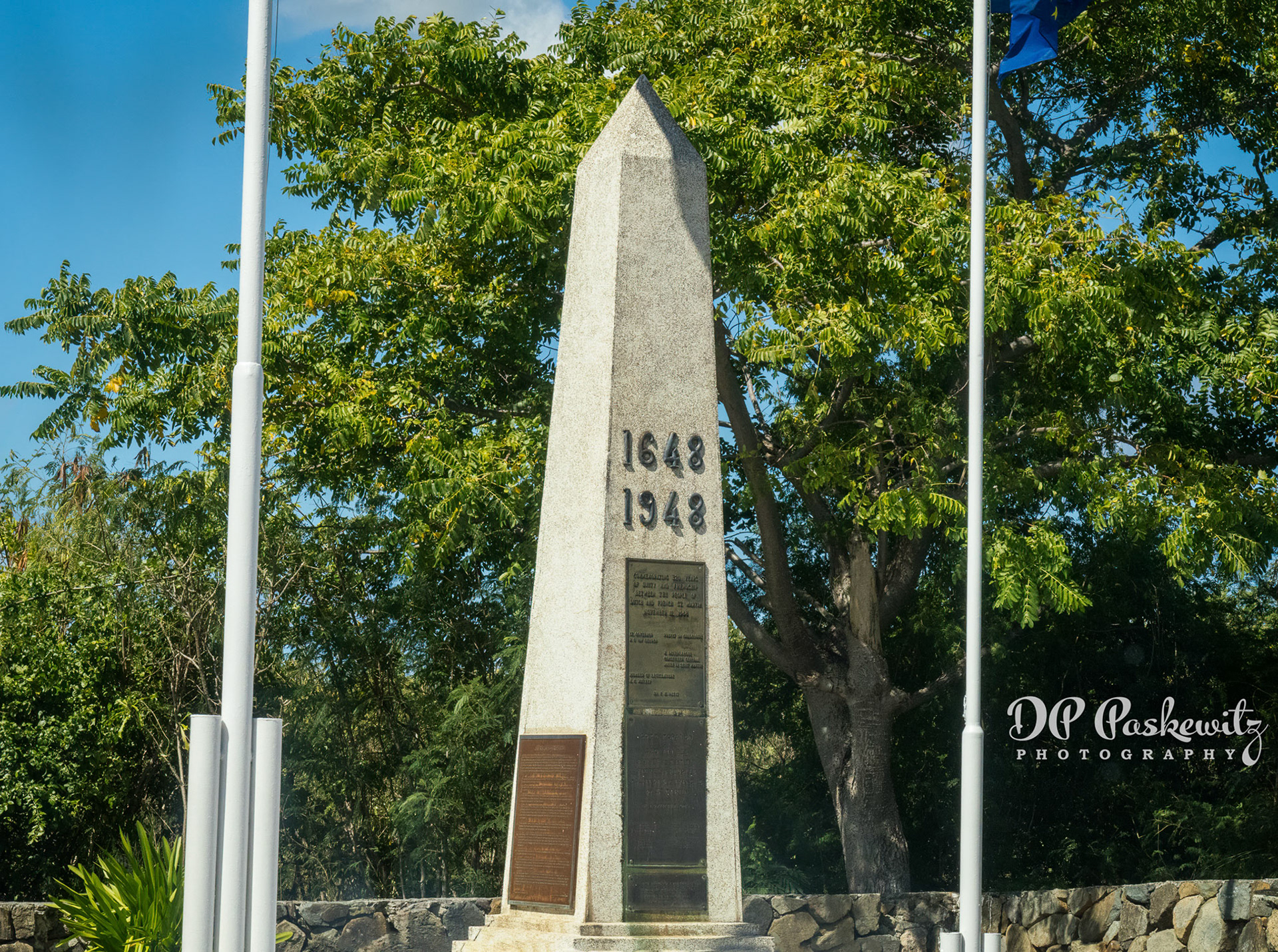 Boundary Marker: Sint Maarten (Dutch)/Saint-Martin (French), Caribbean, 2023