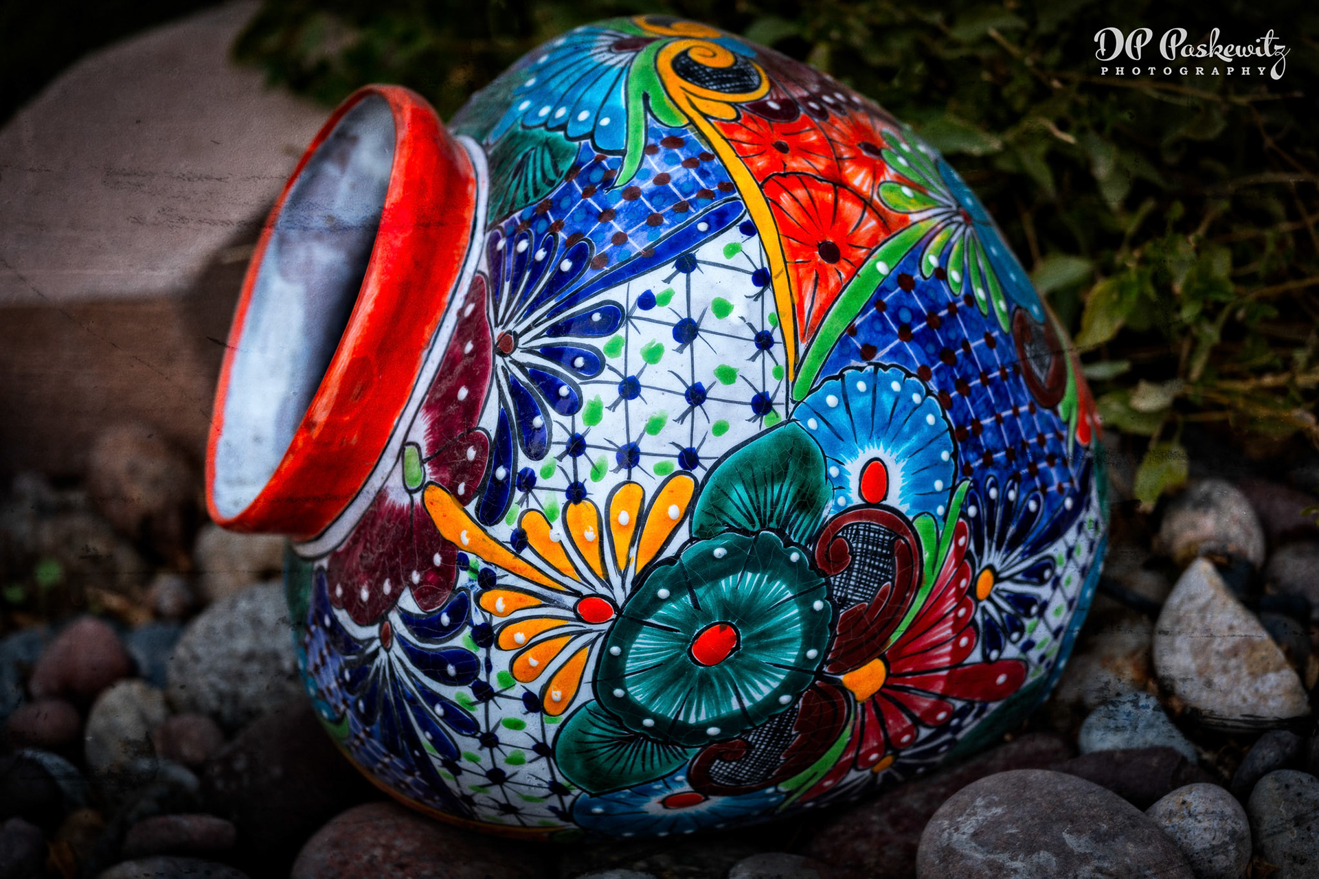 Talavera Pot?: Mexican style pottery, Indio, CA, 2017