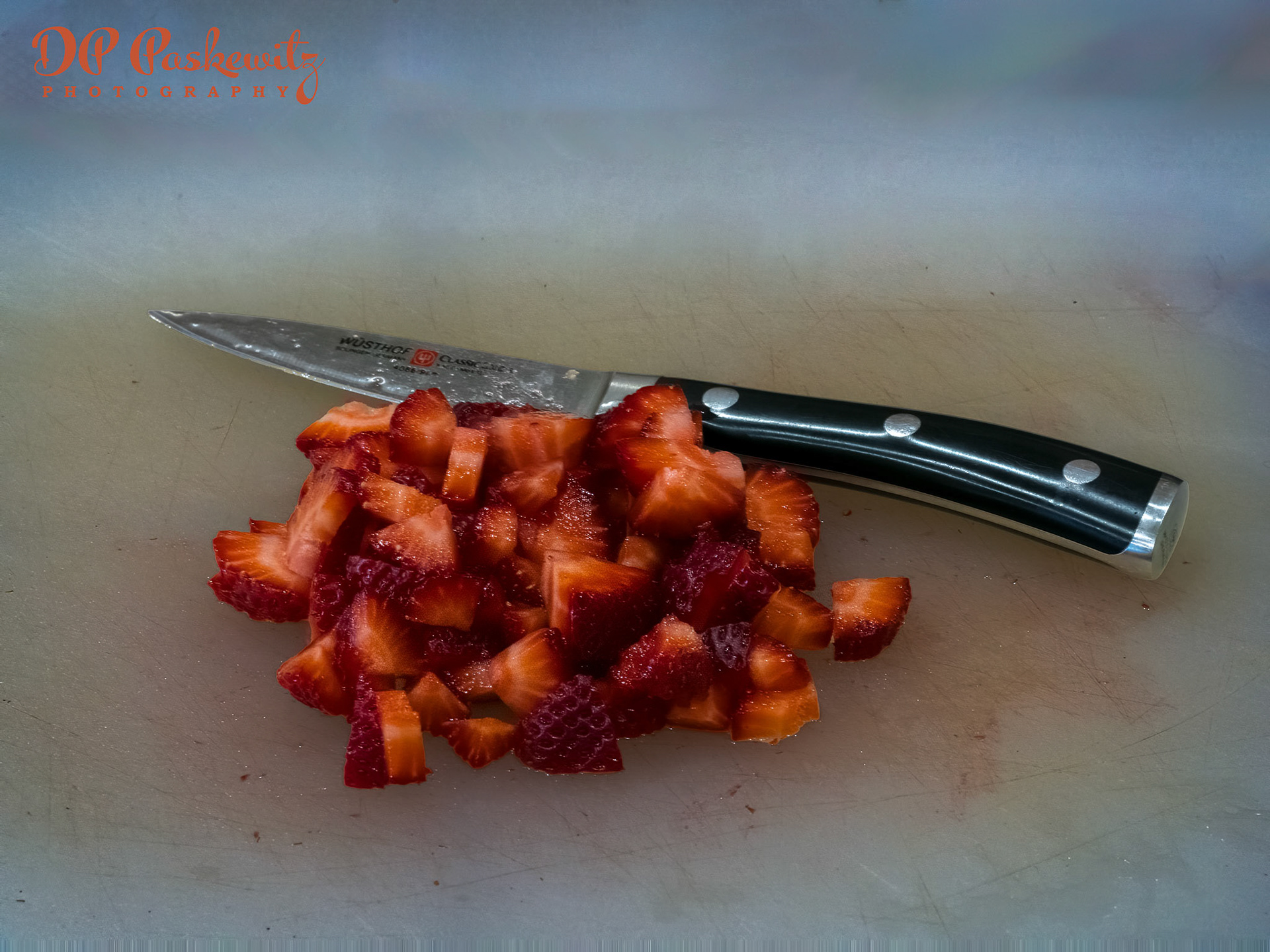 Chopped Strawberries: North Natomas, Sacramento, CA, 2023