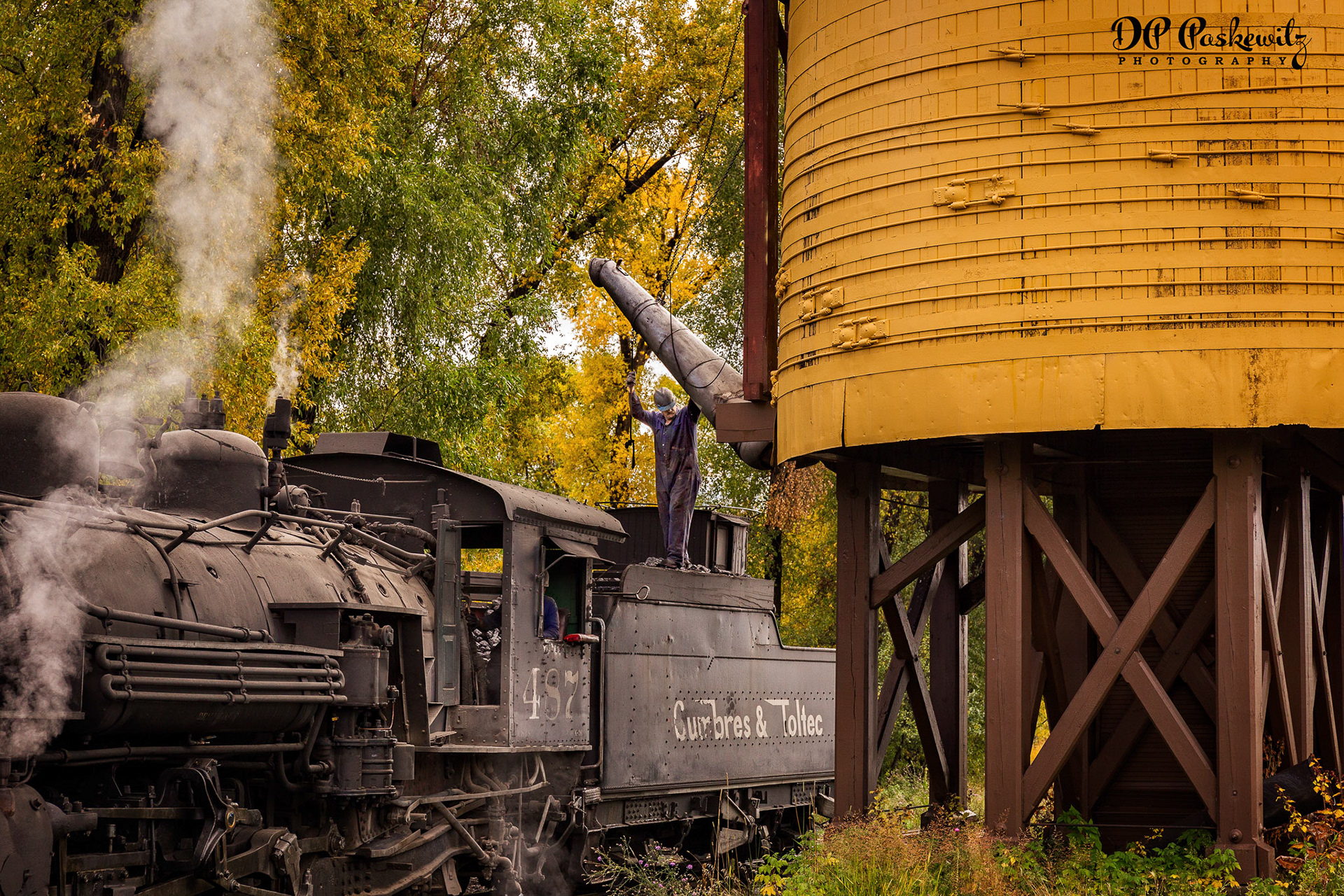 Taking On Water No. 1: Cumbres &amp; Toltec Scenic Railroad, Chama, NM, 2017