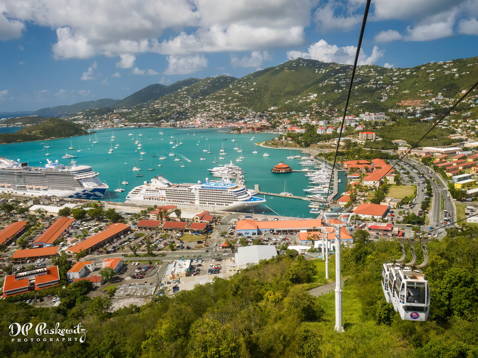 St Thomas Aerial Tramway: Paradise Point, St Thomas, US Virgin Islands, 2023