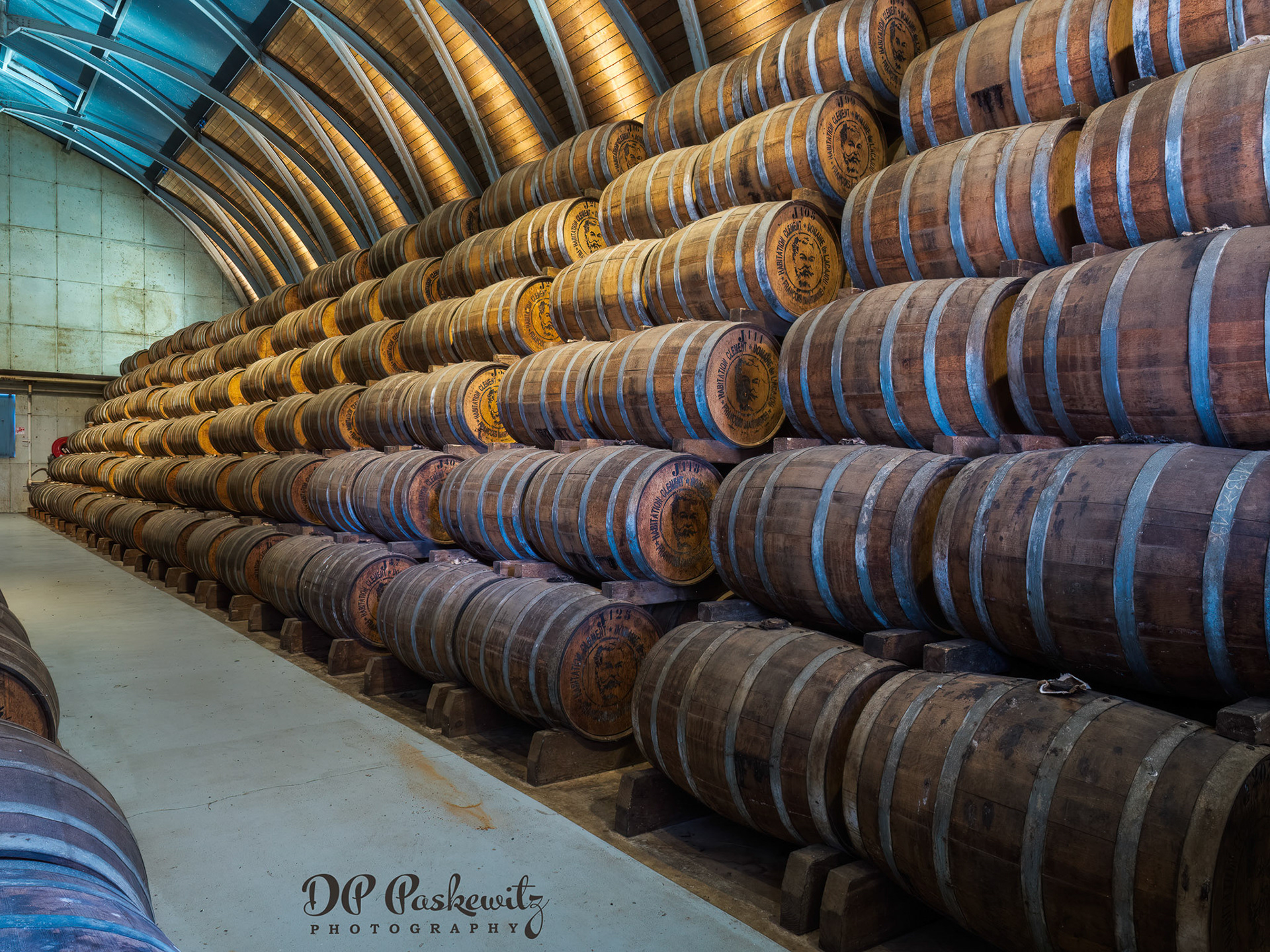 Martinique Rum Barrel Storage: Martinique, Caribbean, 2023