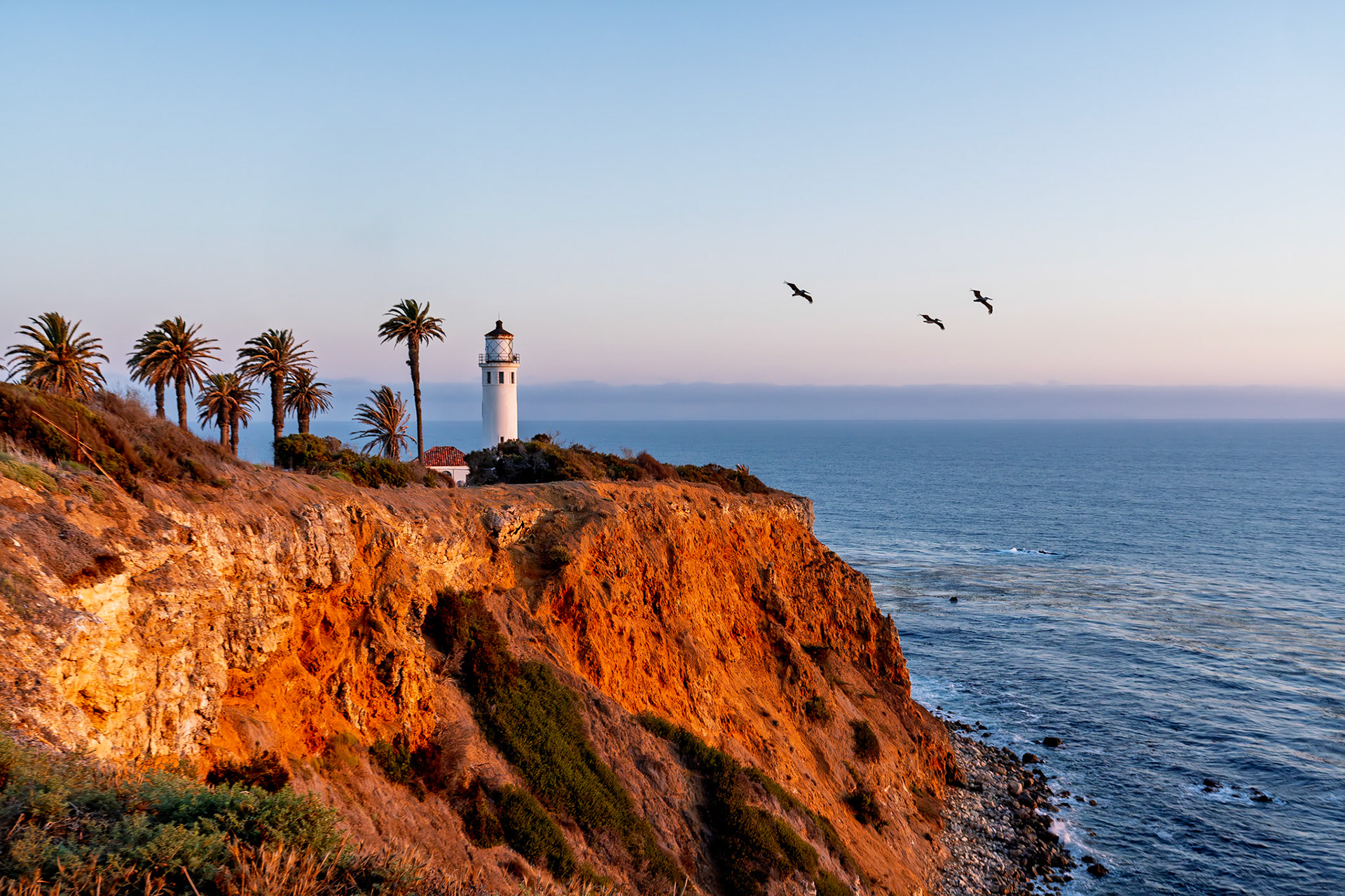 Point San Vicente lighthouse