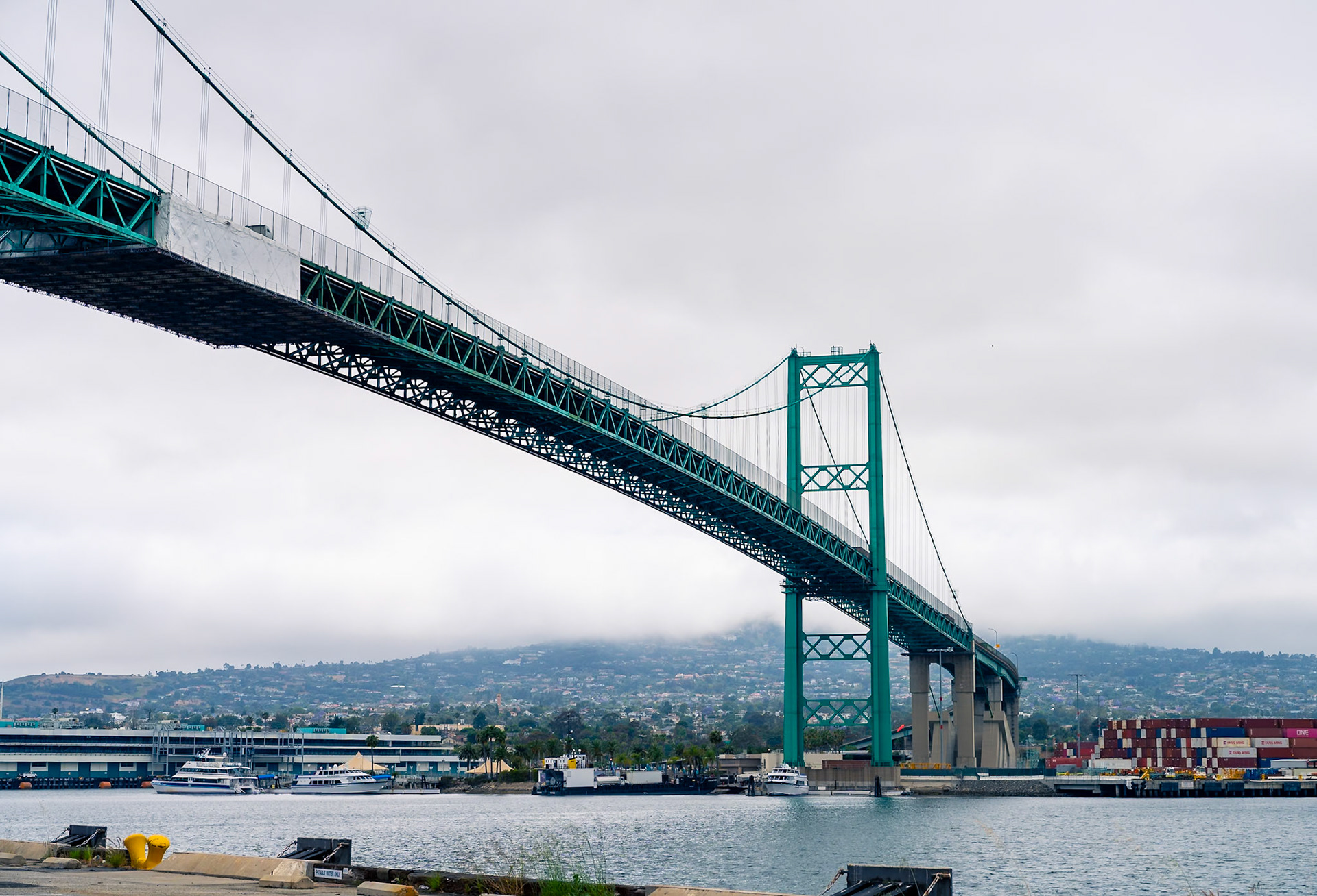 Vincent Thomas bridge - Port of Los Angeles